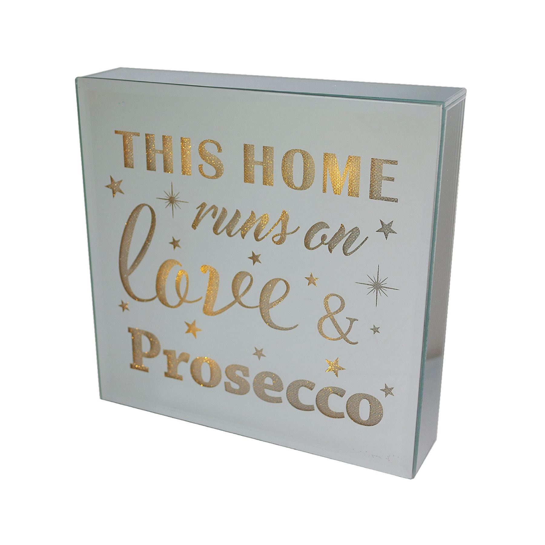 Details about Love & Prosecco Light Up Glass Mirror Block Wall Decoration Home Decor Gift Idea Details about Love & Prosecco Light Up Glass Mirror Block Wall Decoration Home Decor Gift Idea