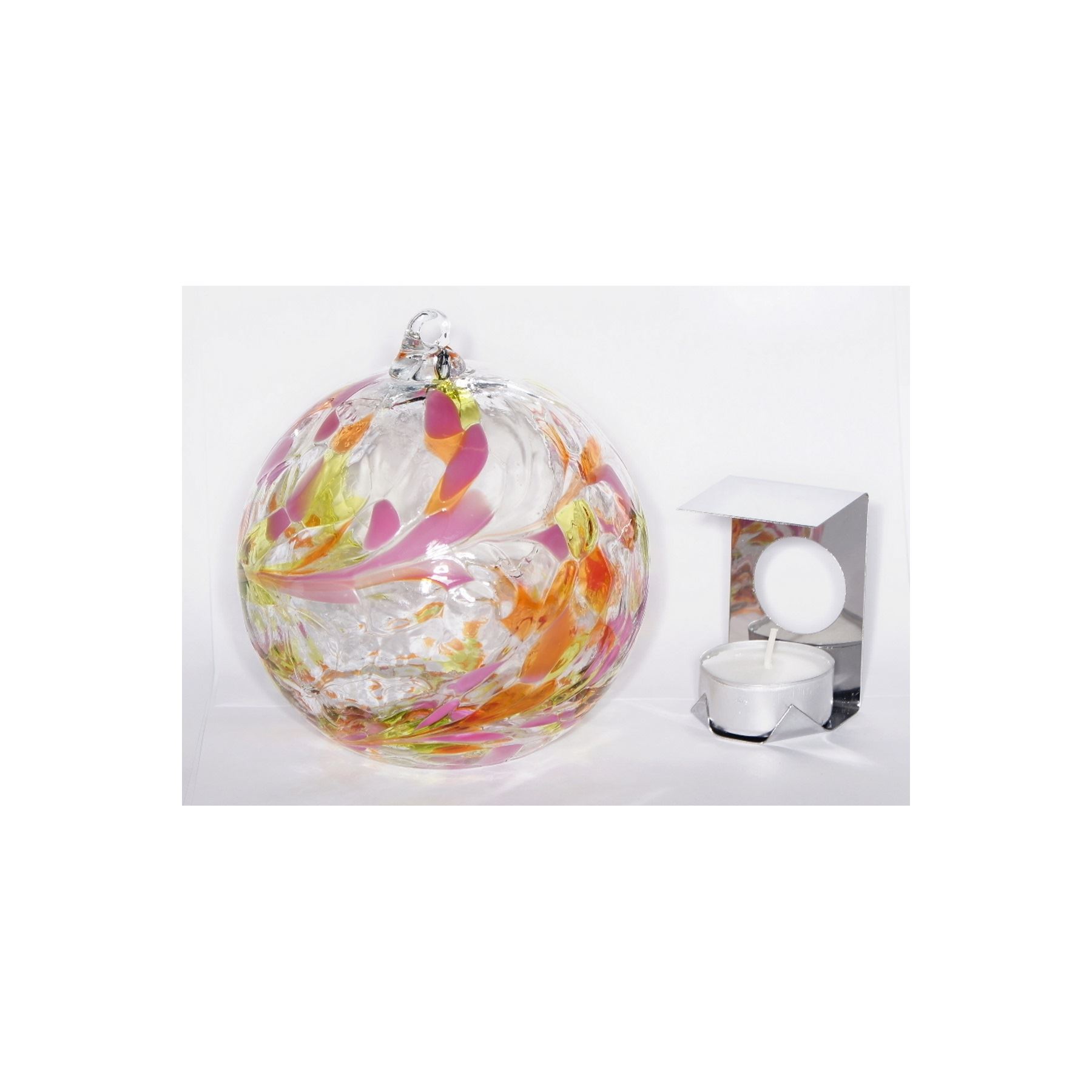Violet Friendship Hanging Glass Nightlight Globe Violet Friendship Hanging Glass Nightlight Globe