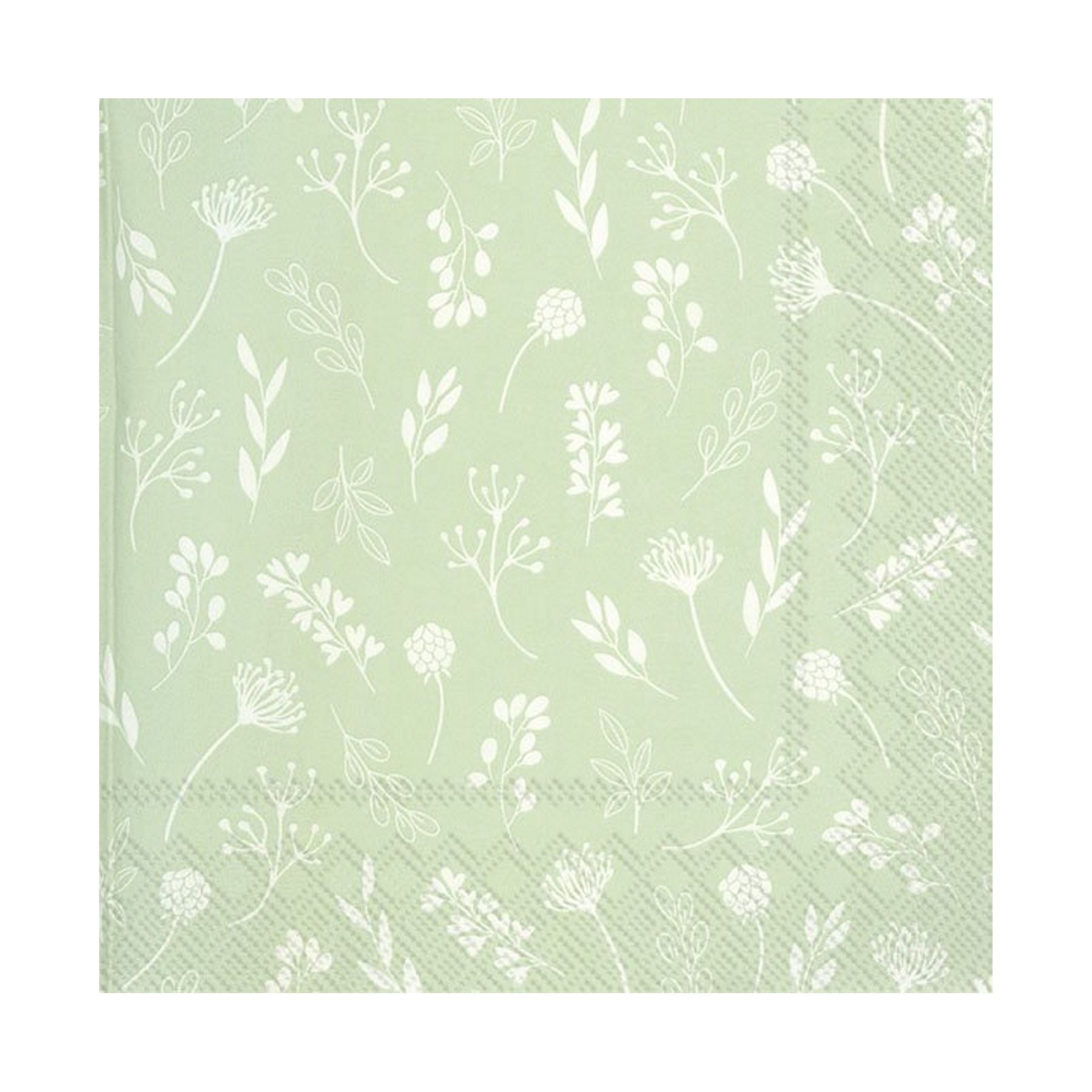 Paper Napkins Disposable Serviettes 3ply Tableware Tilda Floral 20 Pack