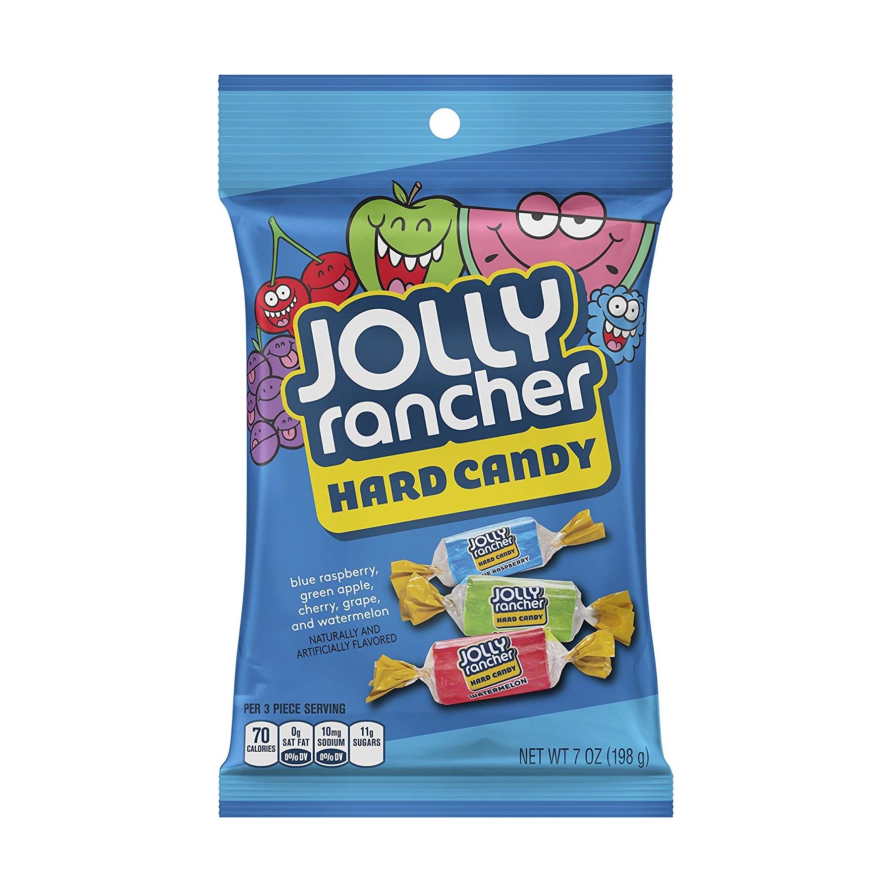 Jolly Rancher Hard Candy Cherry Grape Apple 198g American Import Sweets