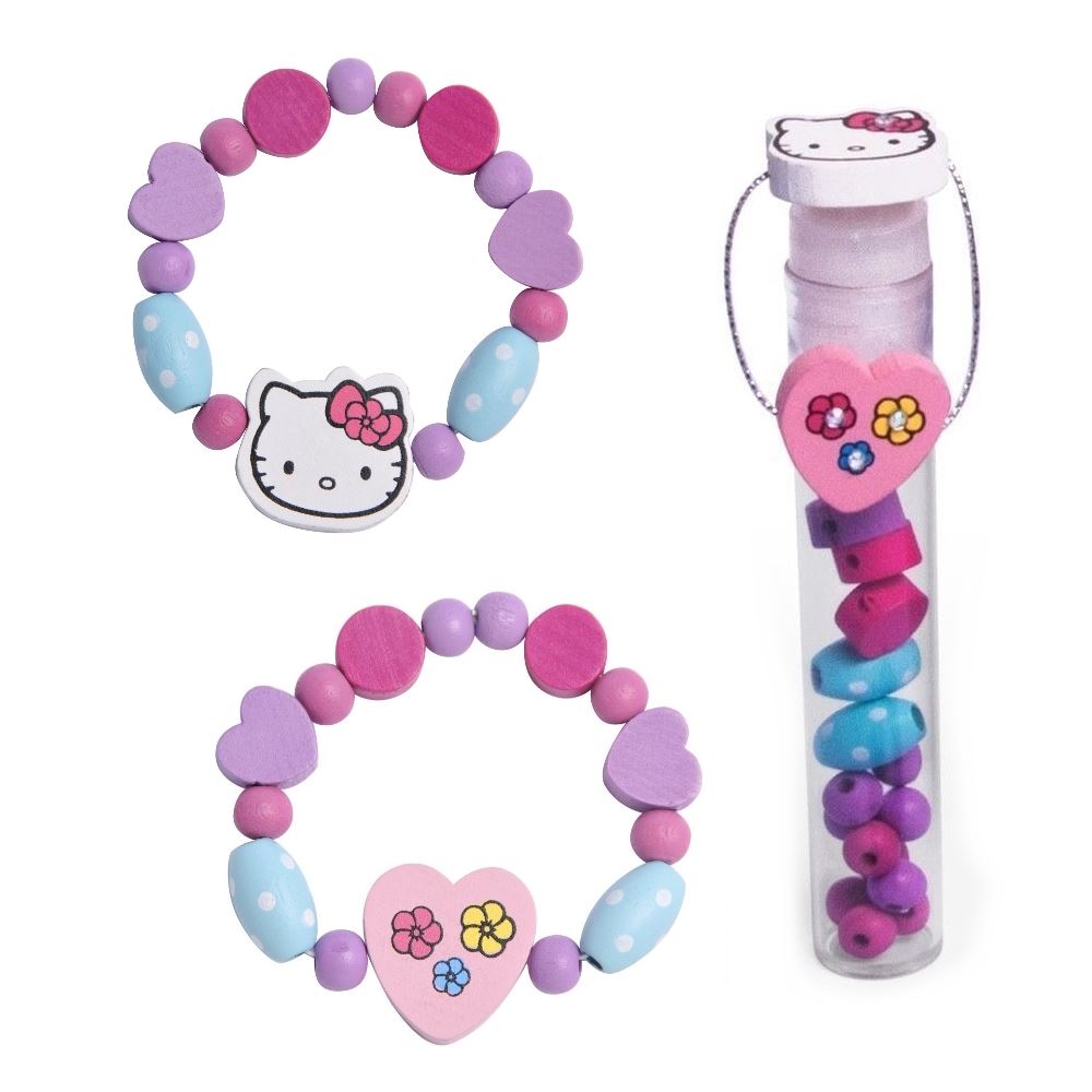 Hello Kitty Friendship Bracelet Making Kit Childrens Jewellery Girls