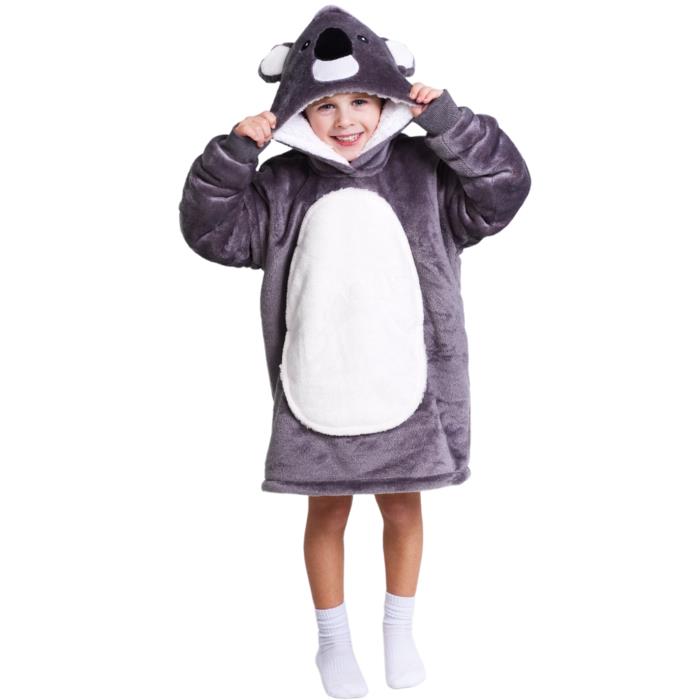 Sudadera con Capucha Snoodie Niños Pequeño Animal Suave Acurrucada Sobremesada 3-6 años Varios Diseños - Imagen 3 de 7