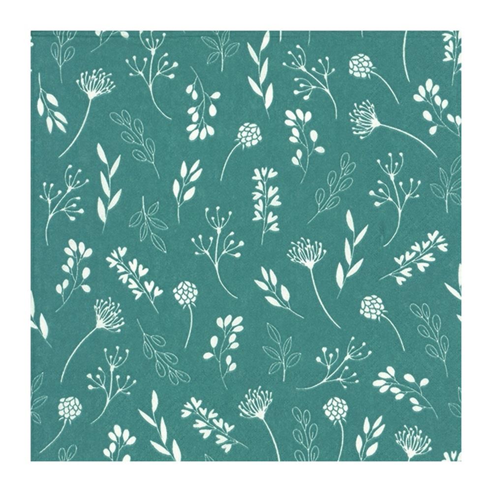 Paper Napkins Disposable Serviettes 3ply Tableware Tilda Floral 20 Pack