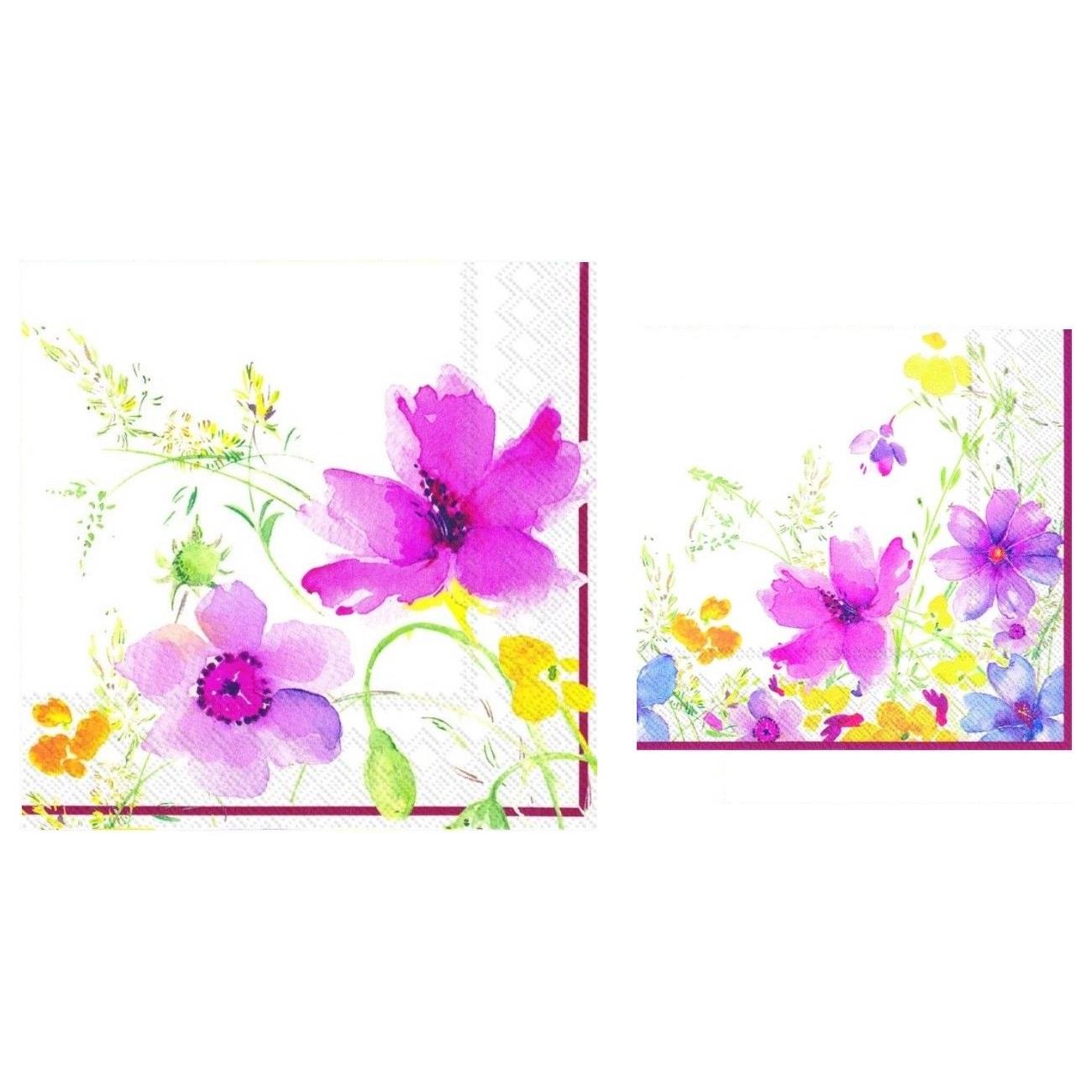 Villeroy & Boch Mariefleur Paper Napkins Dinner Party Disposable 3 Ply Serviette