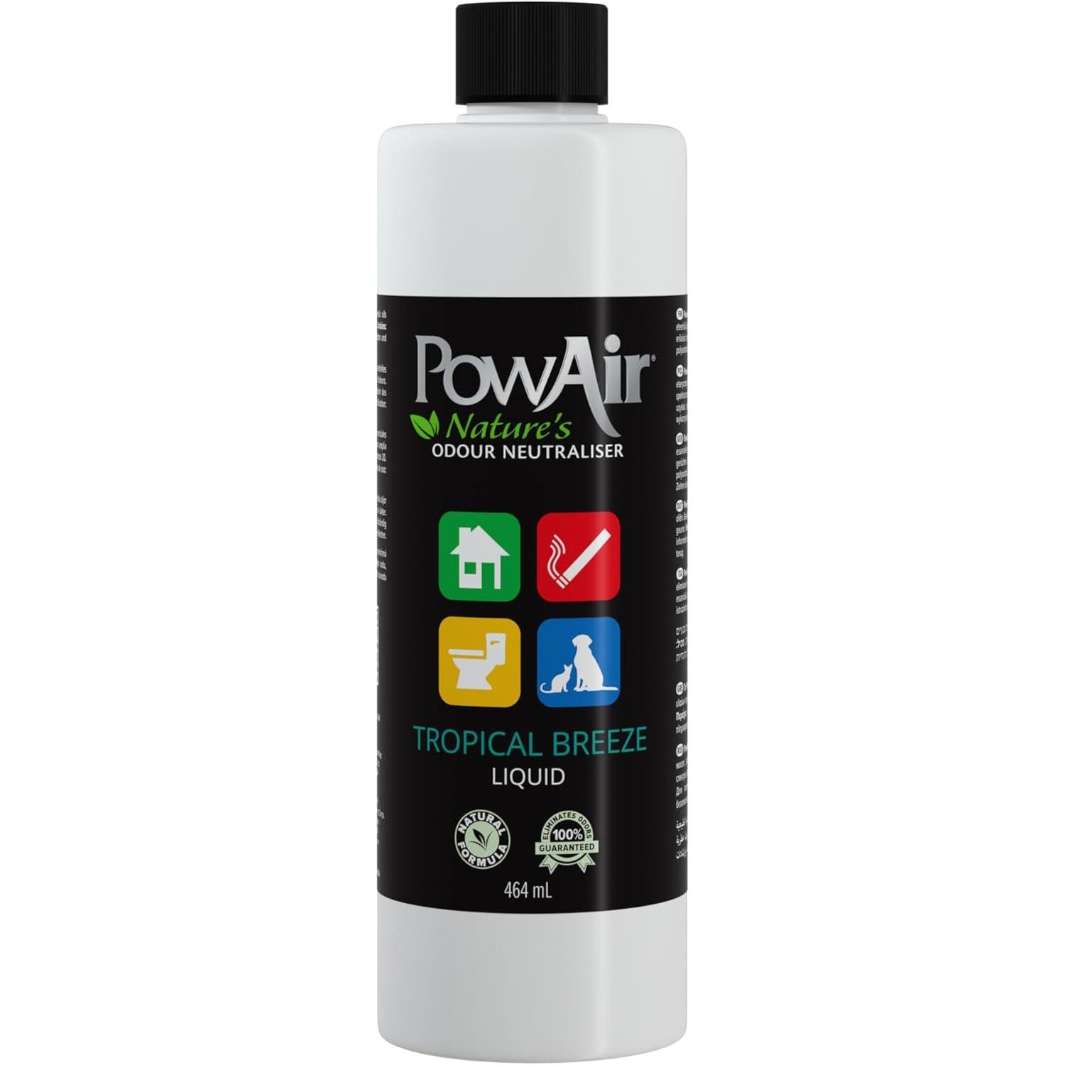 Odour Neutraliser Eliminator Pet Air Freshener Scented Remover PowAir 464ml