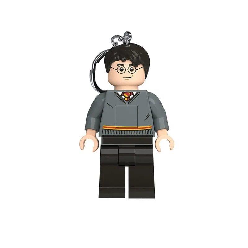 Lego Figur Schlüsselanhänger LED Licht Harry Potter Weasley Hermine Geschenk Keyring Taschenlampe - Bild 2 von 4