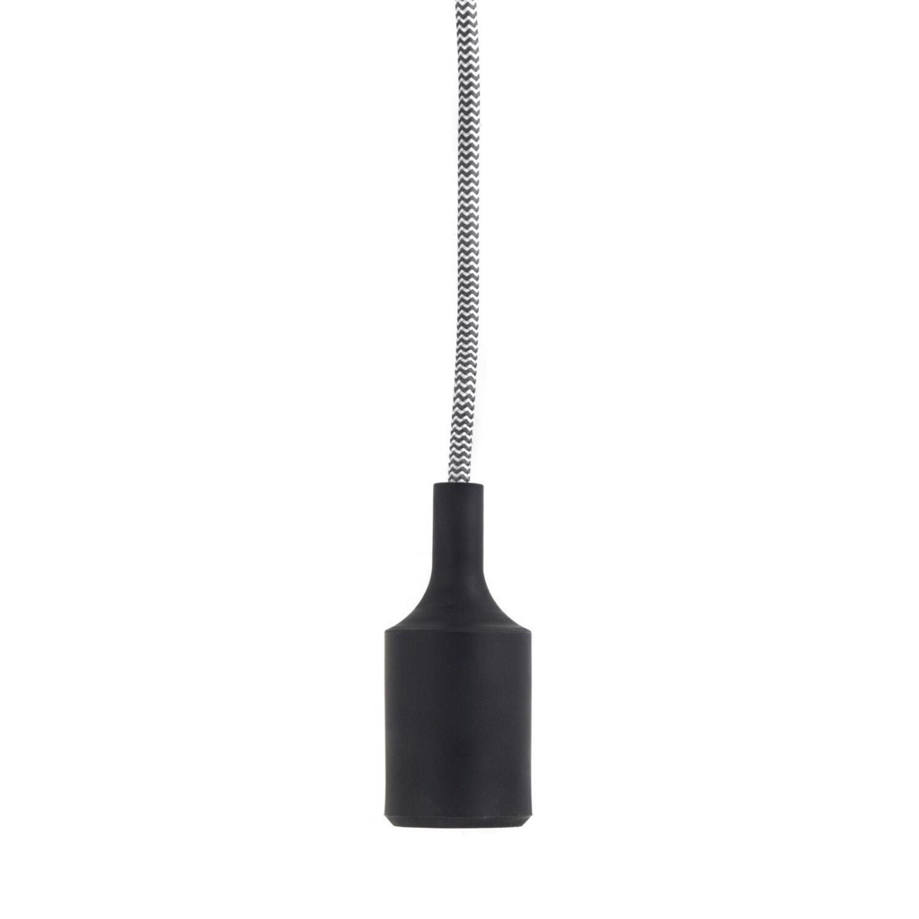Cable de lámpara de algodón Kikkerland enchufe UE colgante trenzado 3,7 m luz de armario de dormitorio - Imagen 2 de 4