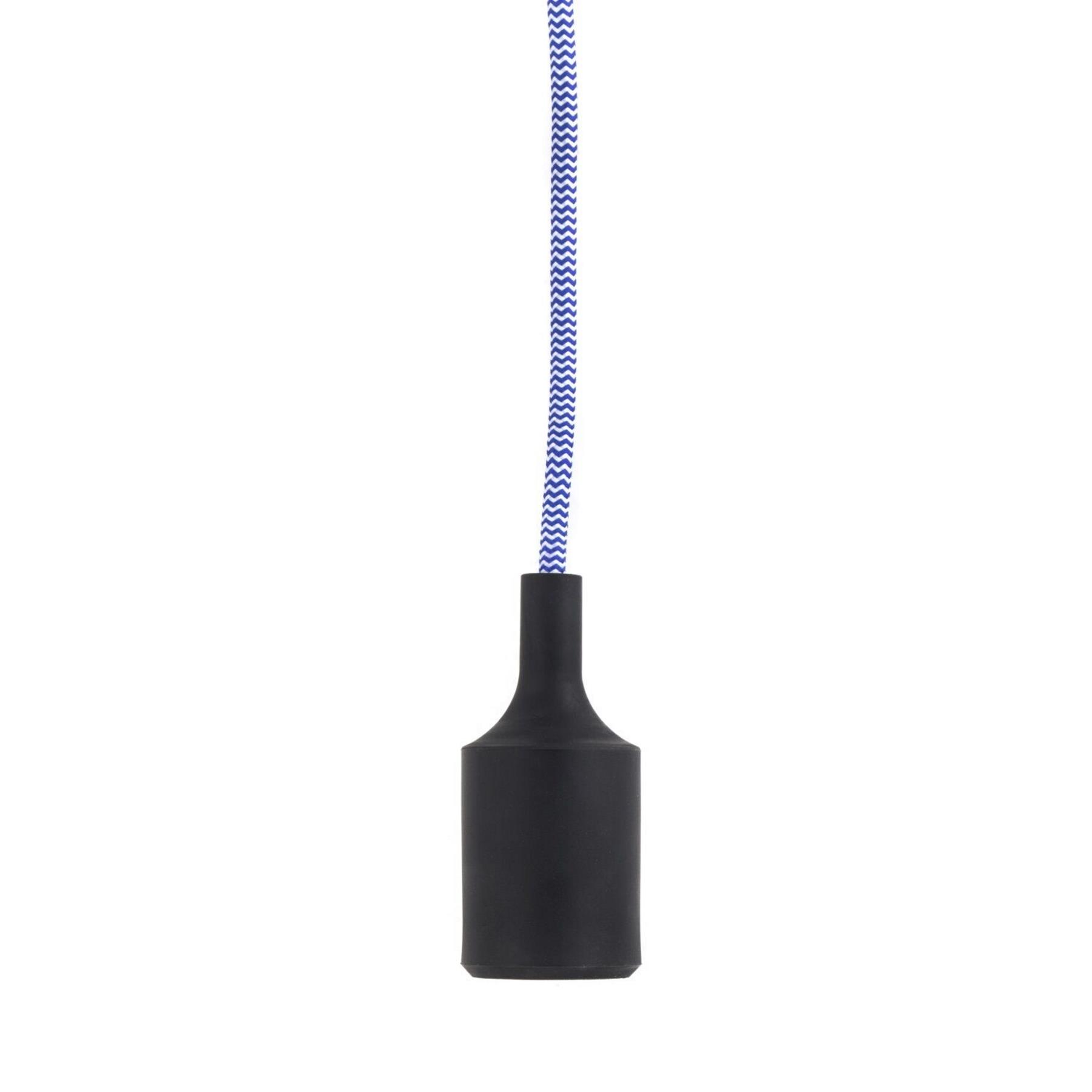 Cable de lámpara de algodón Kikkerland enchufe UE colgante trenzado 3,7 m luz de armario de dormitorio - Imagen 3 de 4
