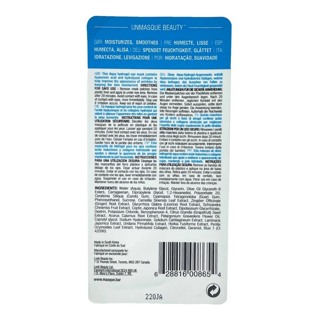 Hydro Gel Eye Masks Hydrate Brighten Reduce Puffiness Dark Circles K-Beauty - Picture 3 of 11