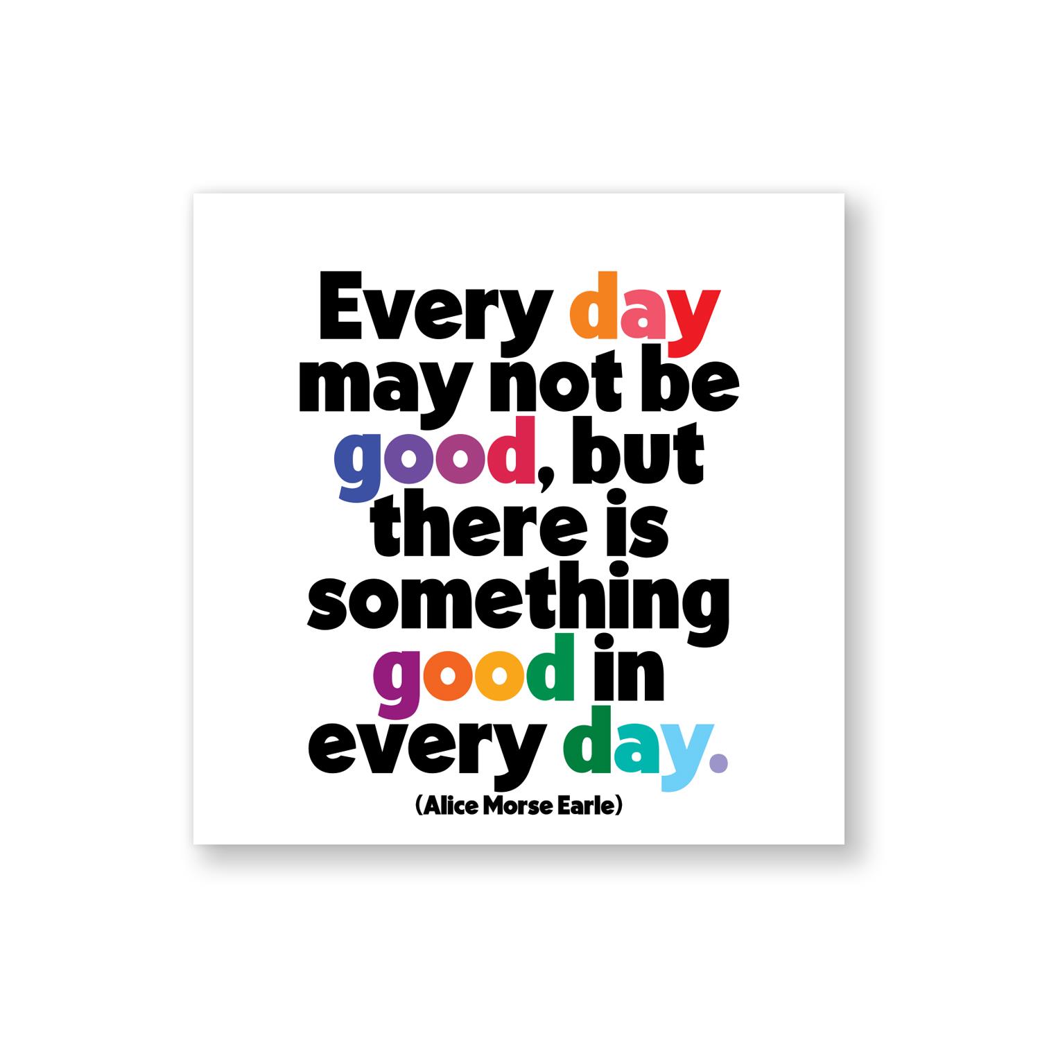 Quotable Fridge Magnet Various Positive Life Quotes Inspirational Gift White