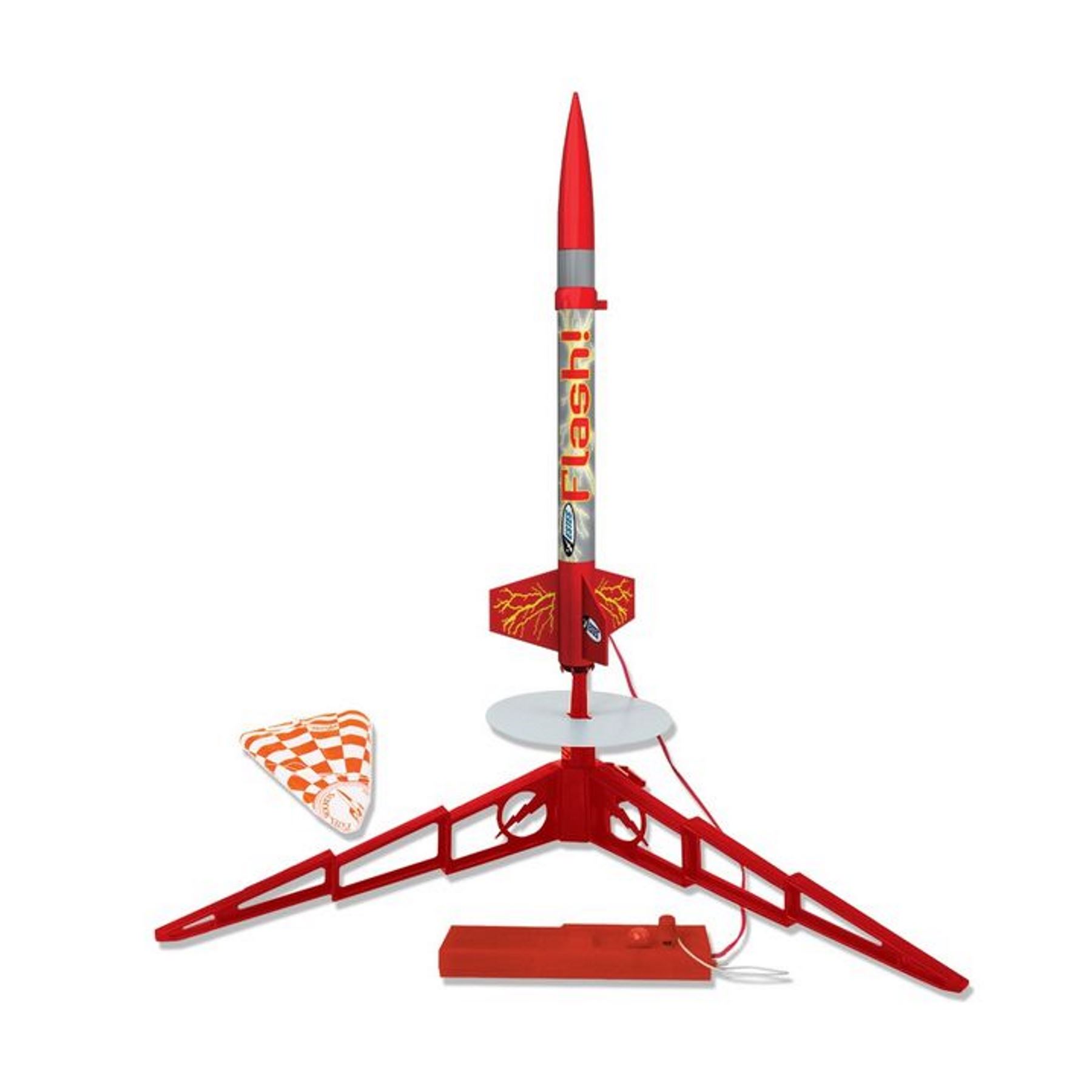 Estes Flash Rocket Model Launch System Set Level 2 Easy Assemble 10y
