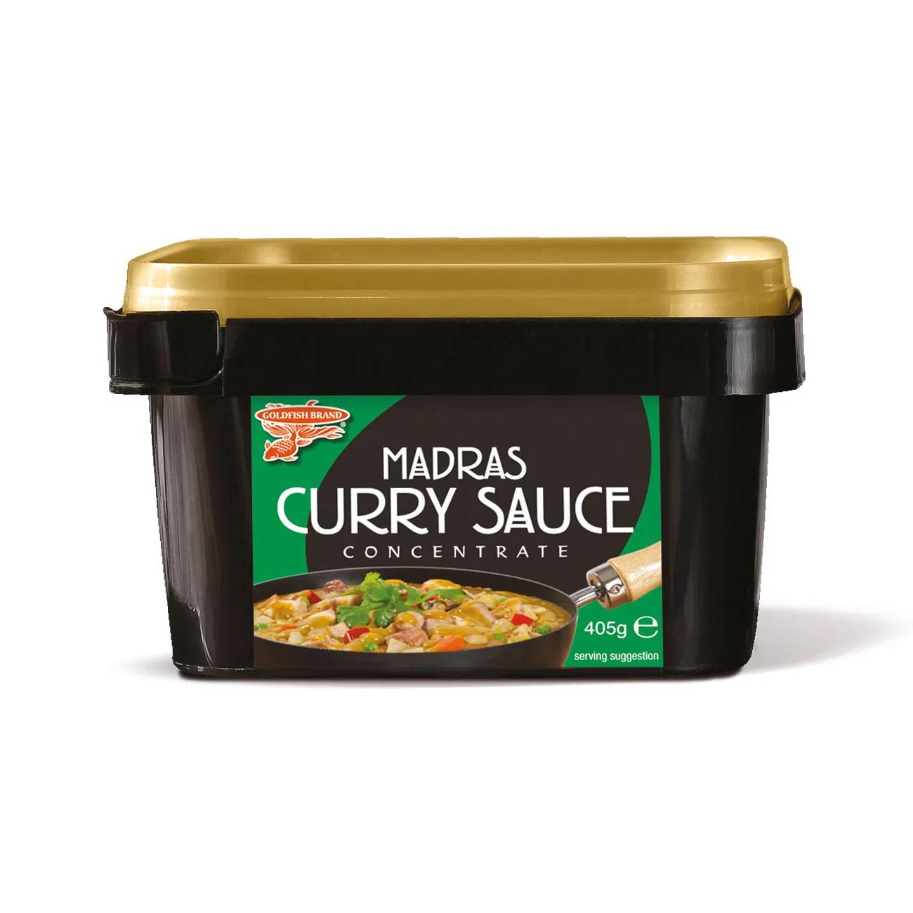 Patak's Madras Curry Sauce 450g – Hot & Spicy Authentic Indian Simmer Sauce, Serves 4, Vegetarian