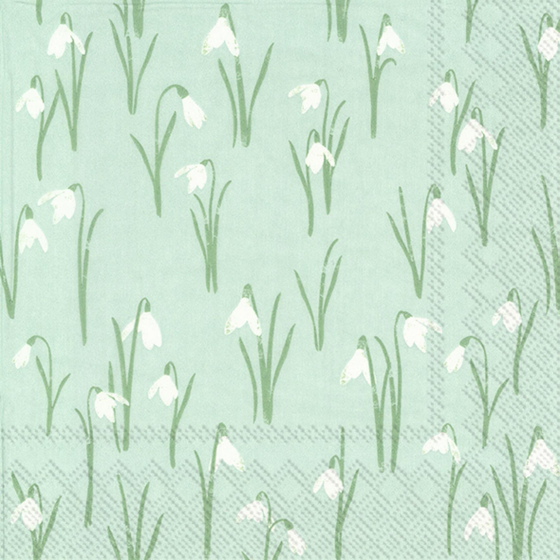 IHR Elegant Spring Floral Paper Napkins Luncheon Cocktail Party 3-ply Serviettes