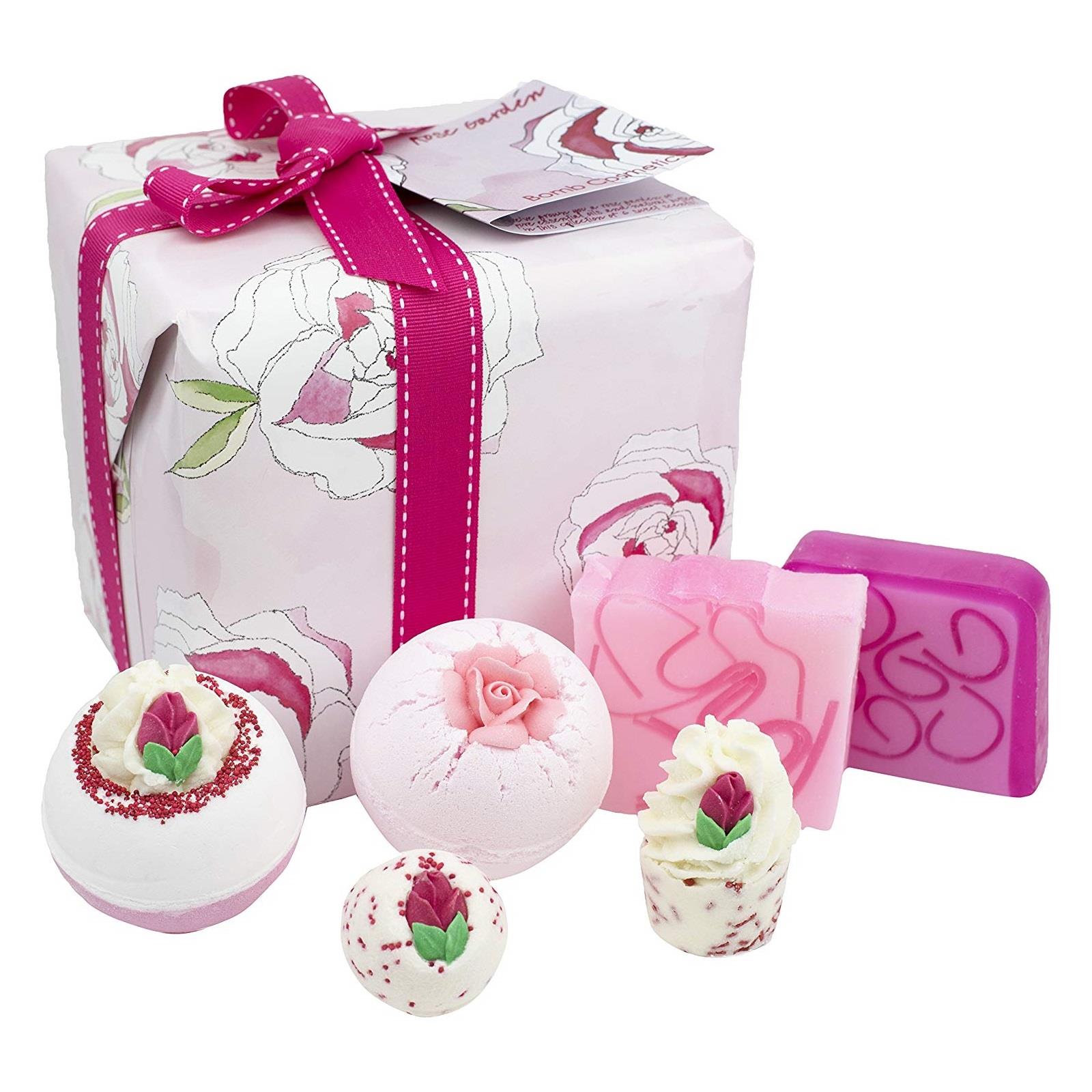 Details about Bomb Cosmetics Rose Garden Gift Set Luxury Handmade Bath Body Square Wrapped Box Details about Bomb Cosmetics Rose Garden Gift Set Luxury Handmade Bath Body Square Wrapped Box