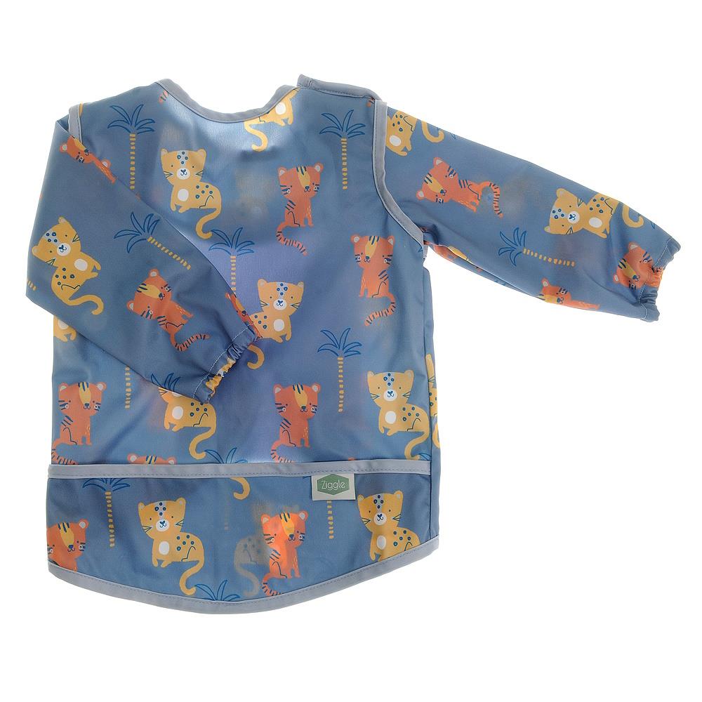 Baby Feeding Bib Coverall Apron Long Sleeved Various Animals Weaning Waterproof - Picture 8 of 9