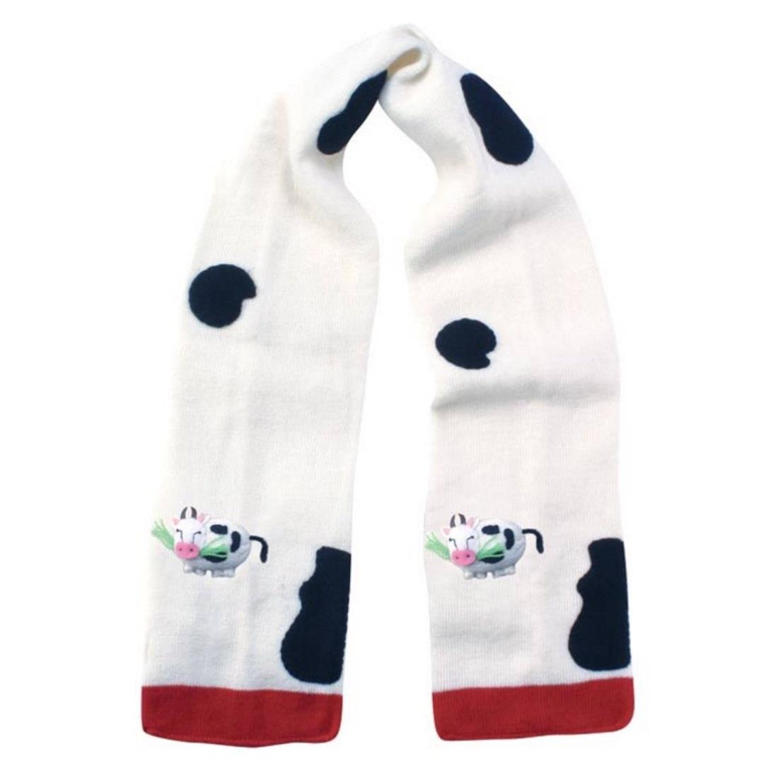 Cow Kidorable Kids Knitted Gloves//Mittens