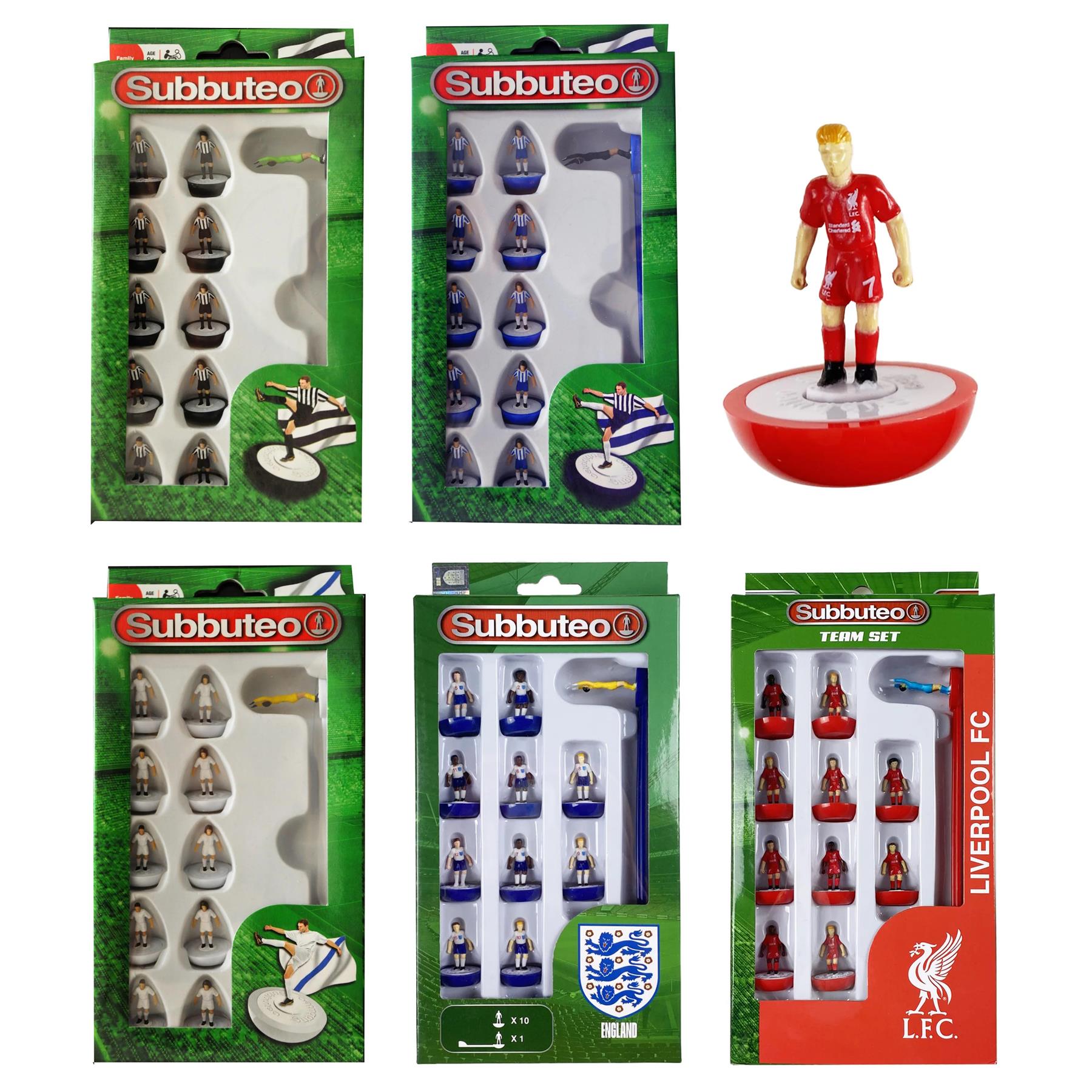 Subbuteo International Set plus Seven Teams and accessories Subbuteo