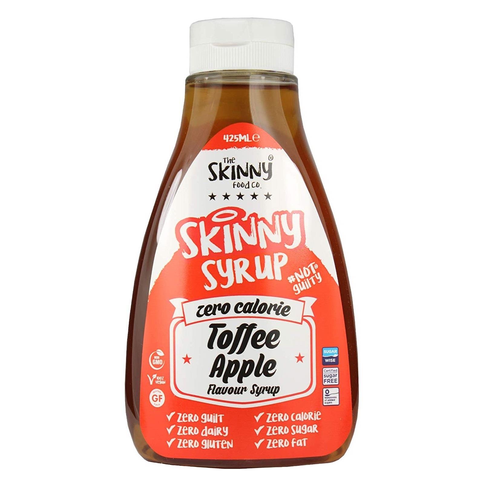 Skinny Foods Toffee Apple Syrup 425ml 0 Calorie Sugar Gluten Free Vegan Sauce 5060614800453 Ebay