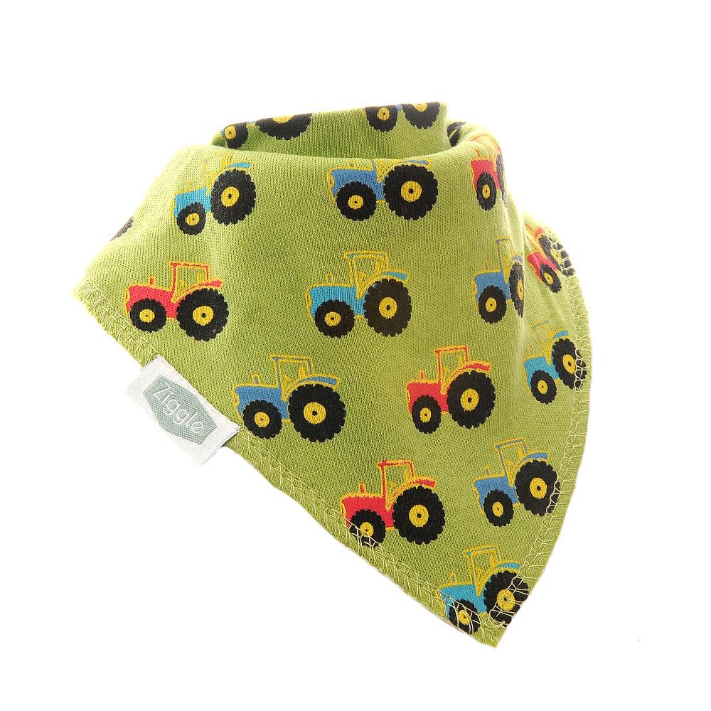 Babero Baby Dribble Algodón Bandana Estilo Vellón Granja Tractor Varios Diseños - Imagen 5 de 7
