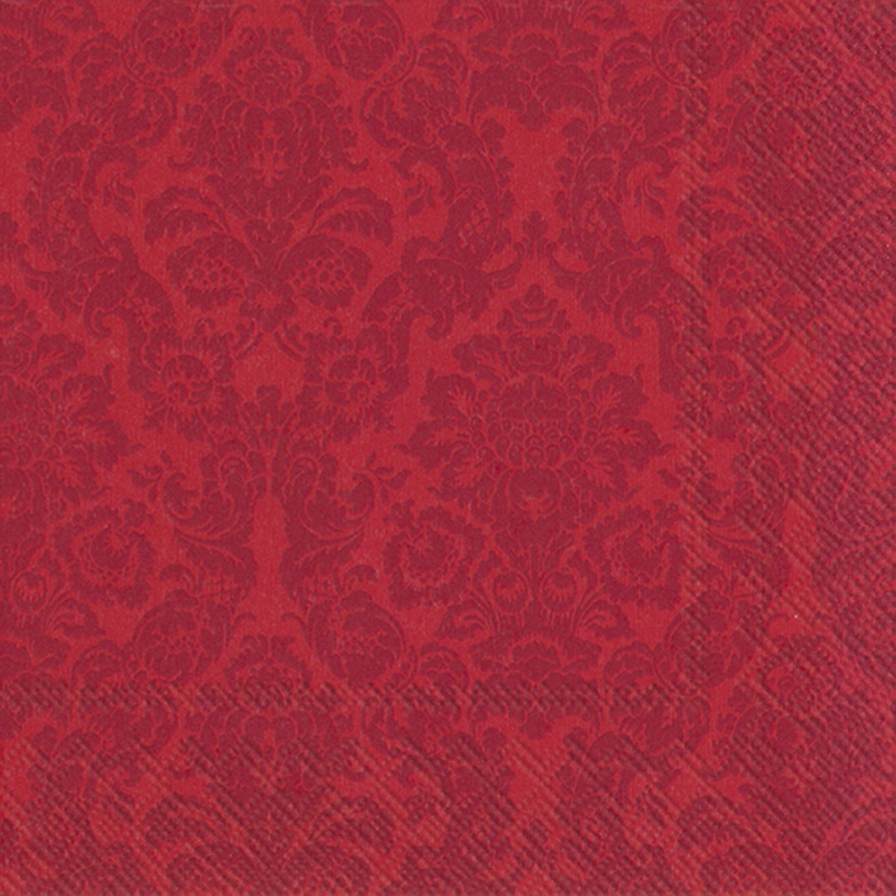 Palais Red Christmas Paper Napkins Lunch Cocktail Xmas Festive 3-ply Serviettes