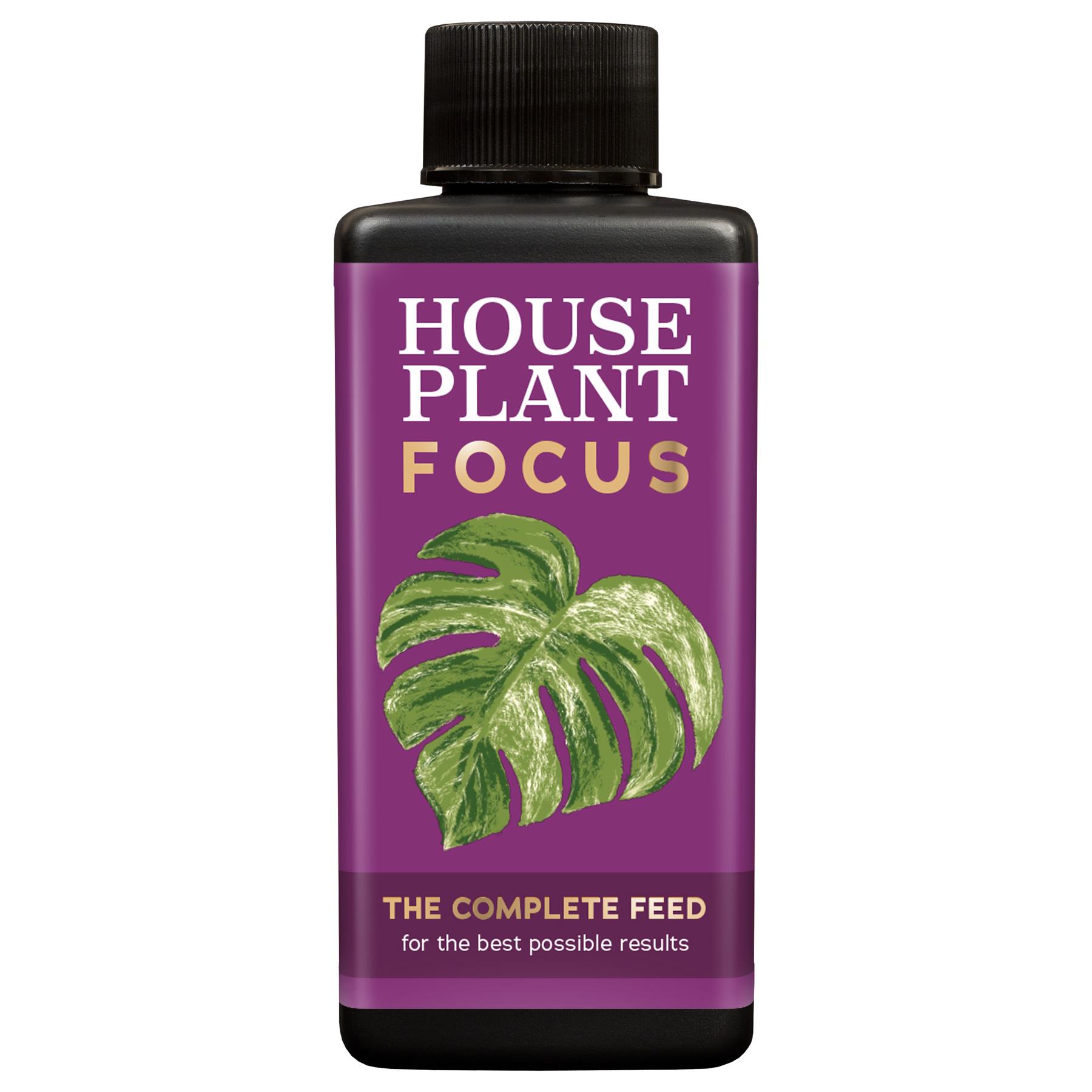 House Plant Food Fertiliser Feed Indoor Houseplant Grow Focus Liquid Focus 100ml