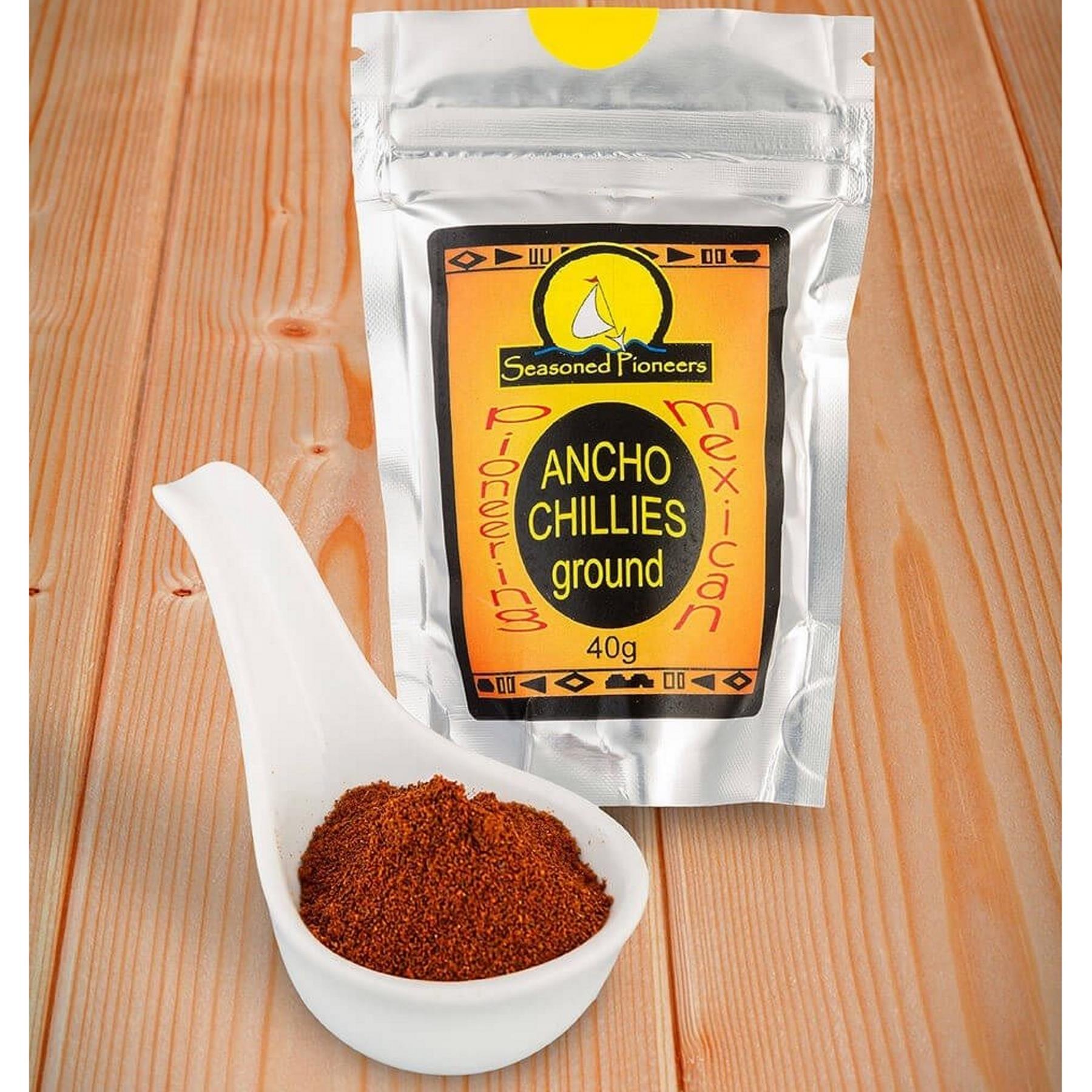 Seasoned Pioneers Mexican Smoky Chilli Powder Ancho Ground