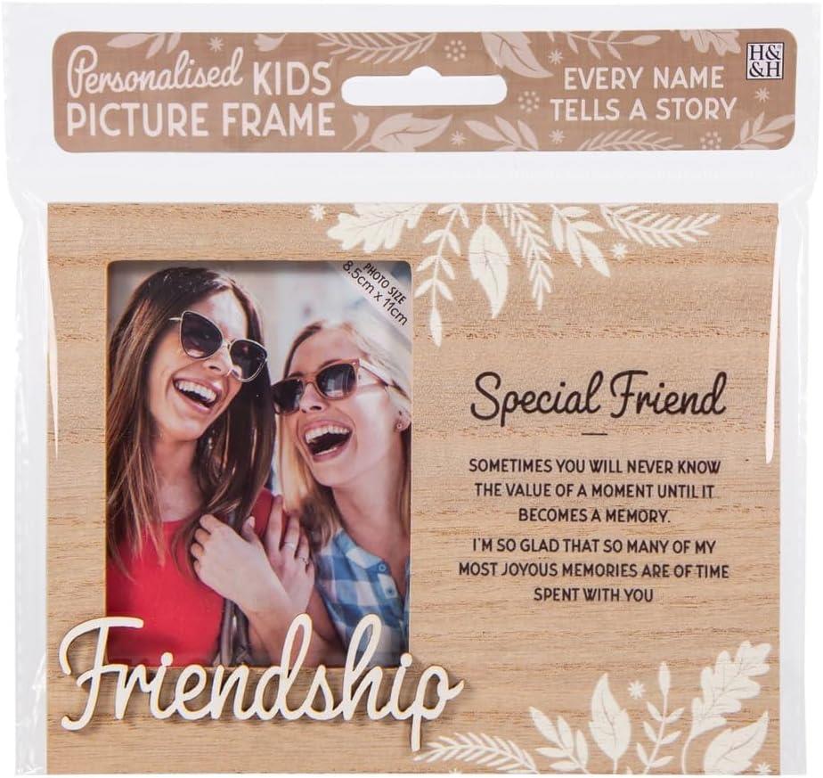 Wooden Picture Frame Personalised Unique Gift Rustic Poems Birthdays Christmas - Picture 6 of 19