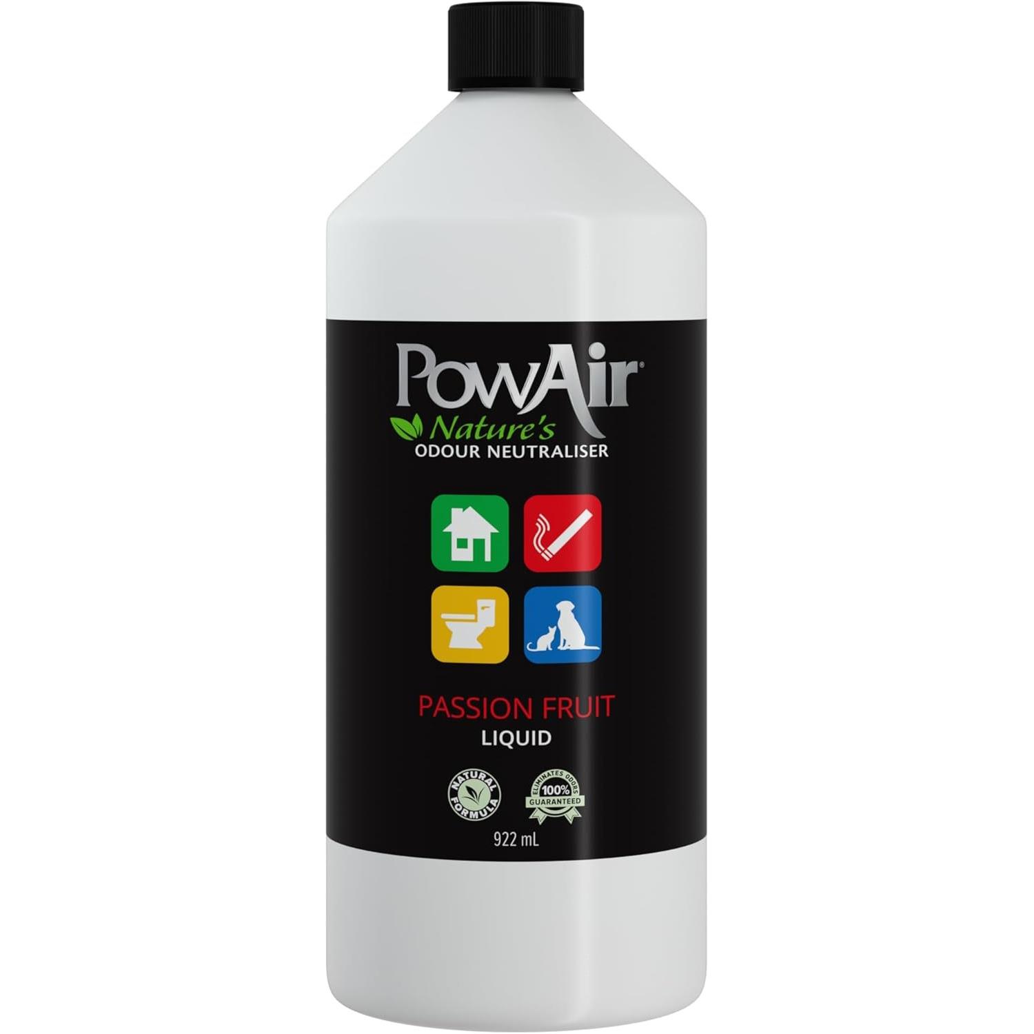 Odour Neutraliser Eliminator Pet Sport Freshener Scented Refill PowAir 922ml
