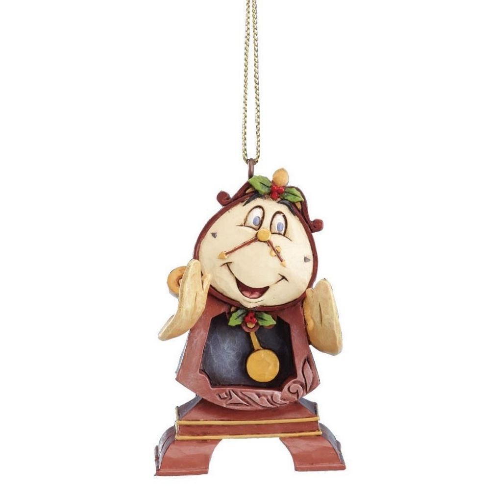 Disney Traditions Cogsworth Christmas Tree Hanging Ornament Xmas