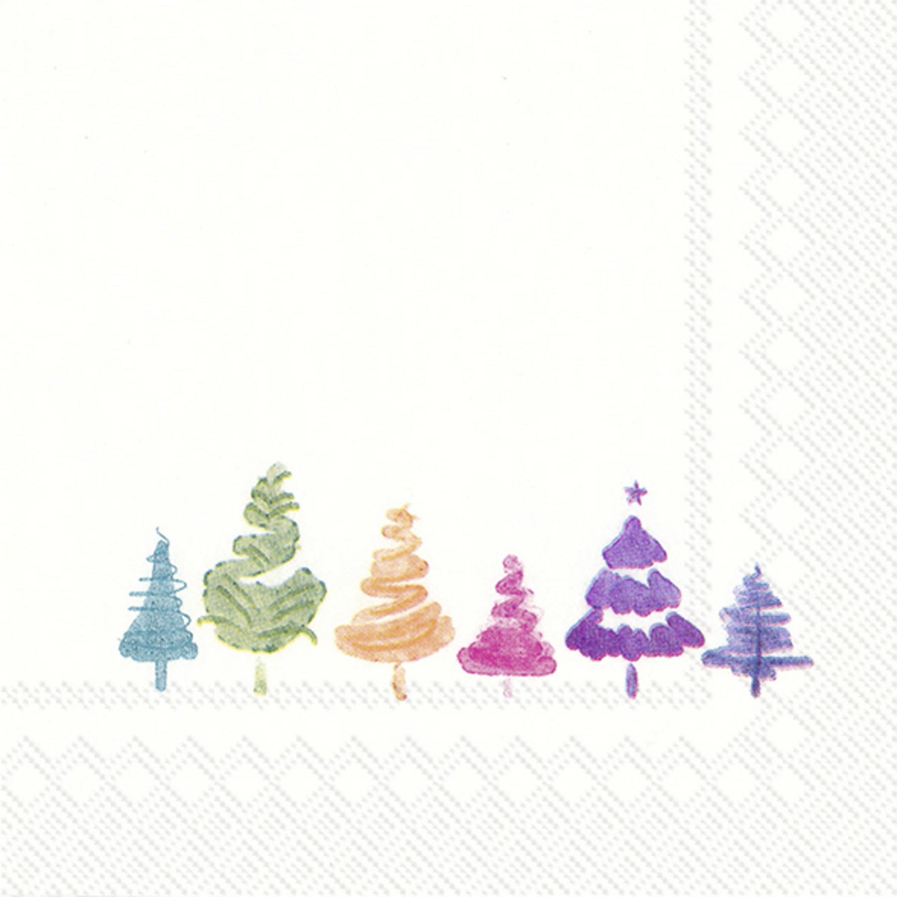 Colourful Xmas Christmas Paper Napkins Lunch Cocktail Festive 3-ply Serviettes