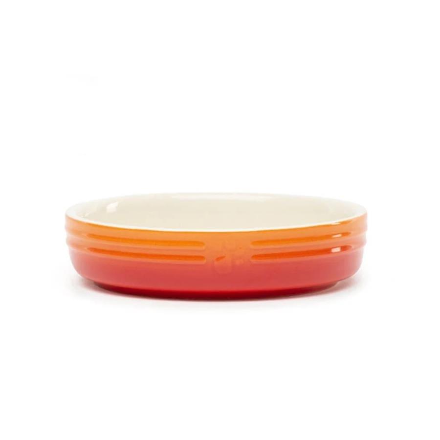 Hund Katze Futternapf Haustier alle Rassen Größen Wasser Untertasse Keramik elegant ombre orange - Bild 13 von 14