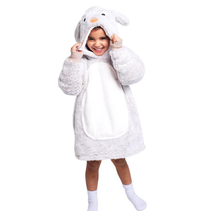 Sudadera con Capucha Snoodie Niños Pequeño Animal Suave Acurrucada Sobremesada 3-6 años Varios Diseños - Imagen 2 de 7