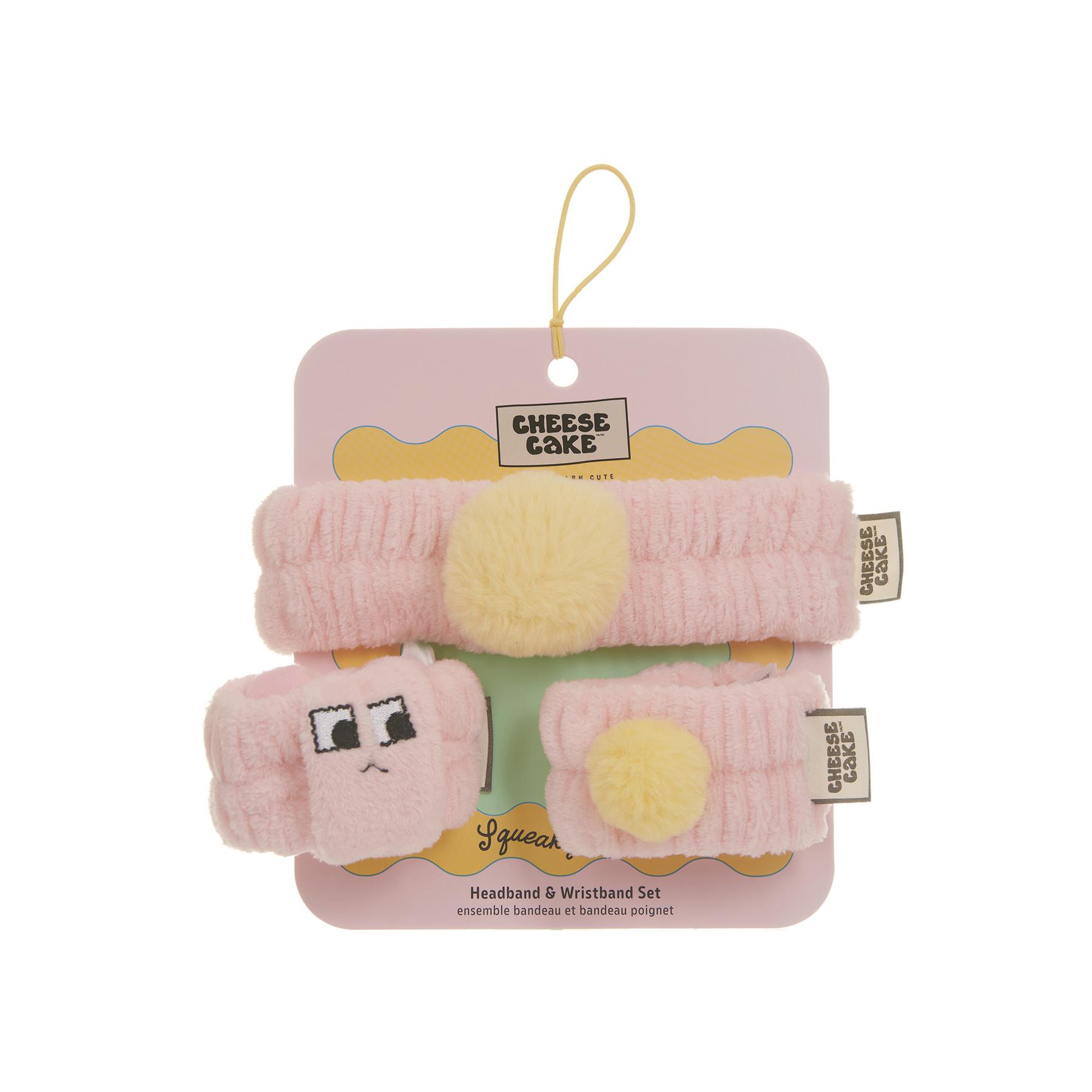 Headband & Wristband Set 3PCS Kawaii Spa Soft Teen Girls Skincare Wash Gift