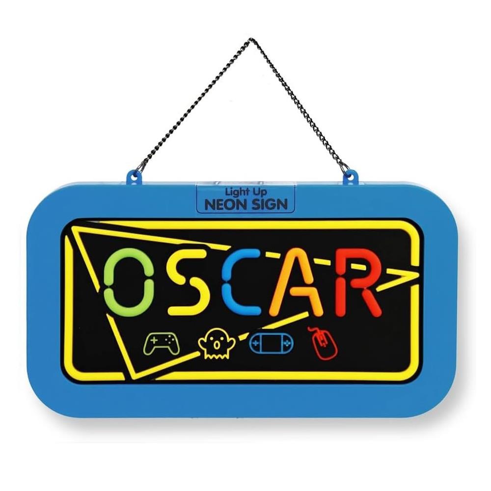 Light Up Name Sign Neon Various Designs Girls Boys Children