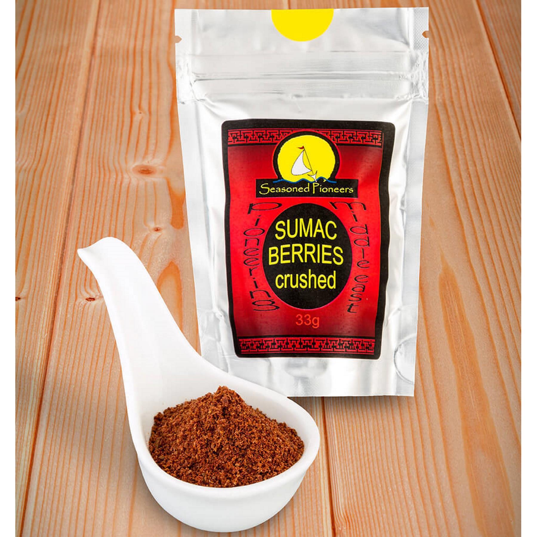 Seasoned Pioneers Crushed Sumac Berries AllPurpose Seasoning 33g Spice