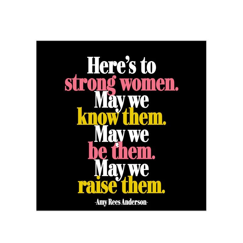 Quotable Fridge Magnet Quotes Strong Women Girl Inspirational Gift Various