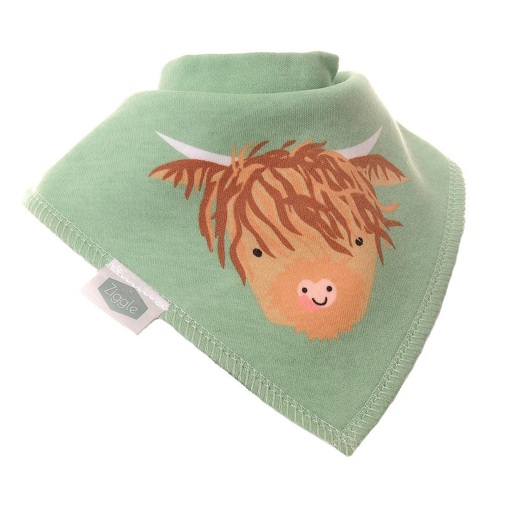 Babero Baby Dribble Algodón Bandana Estilo Vellón Granja Tractor Varios Diseños - Imagen 3 de 7