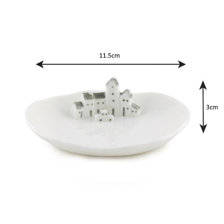 Schmuck Schmuck Schmuck Schale Deko Stubenteller Porzellan Geschenkbox Ostindien - Bild 7 von 7