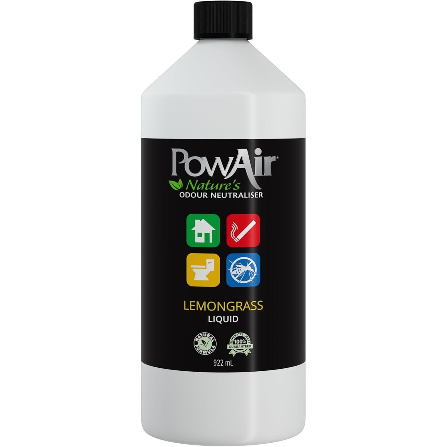 Odour Neutraliser Eliminator Pet Sport Freshener Scented Refill PowAir 922ml