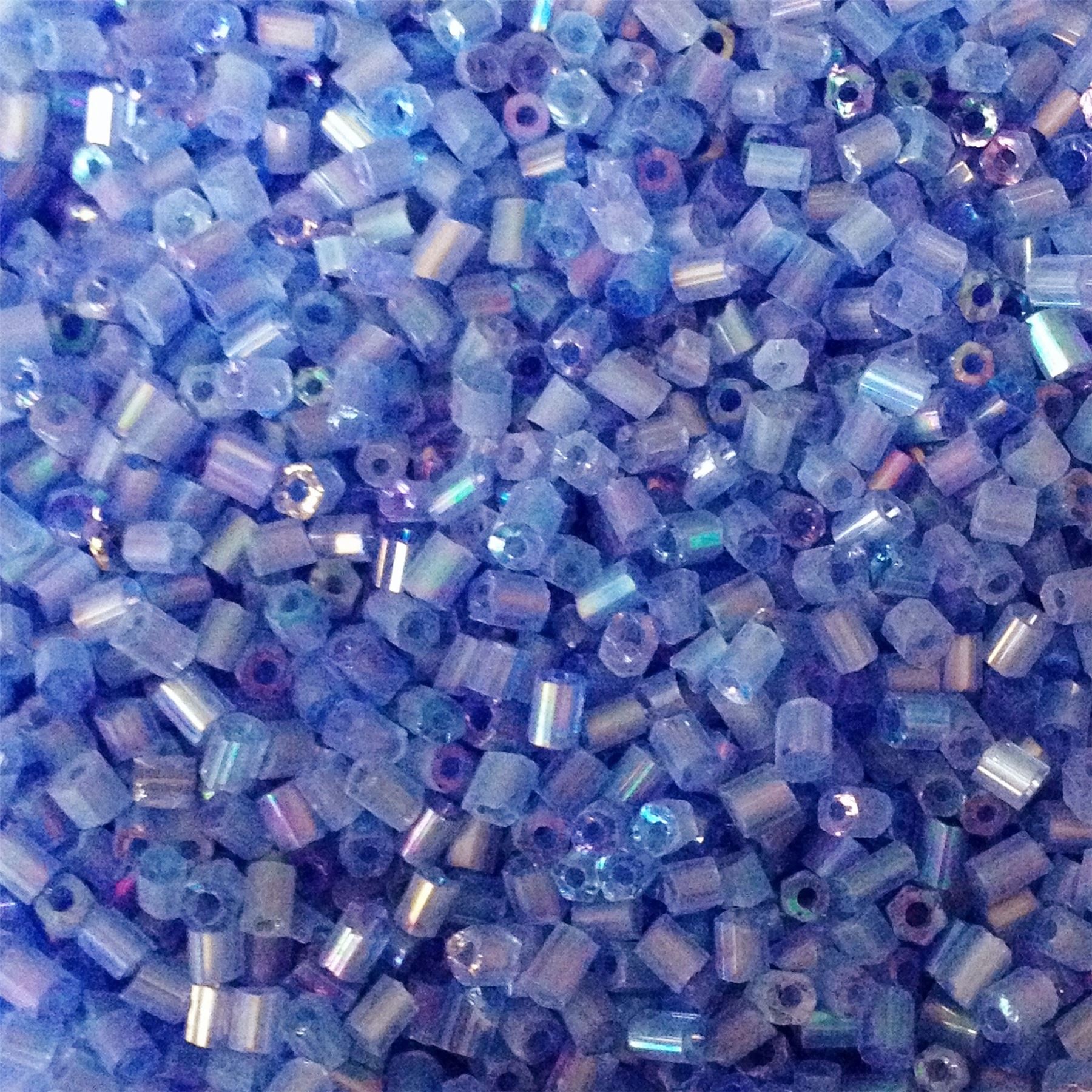 approx 2mm Pale Gold Rainbow size 11//0 50g glass seed beads
