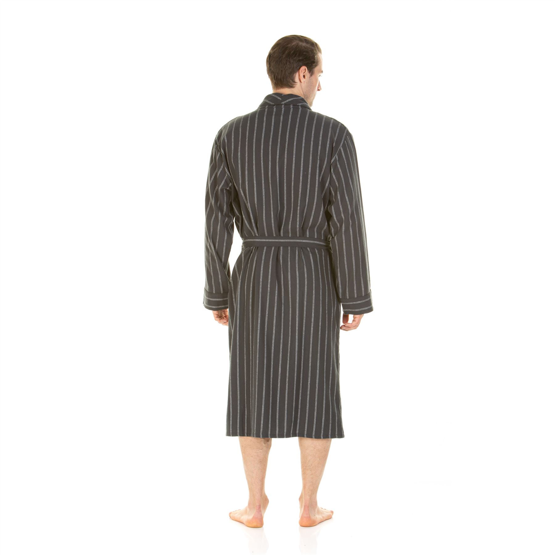 Bata de hombre Haigman 100 % algodón cepillado talla M, L, XL, XXL - Imagen 20 de 24