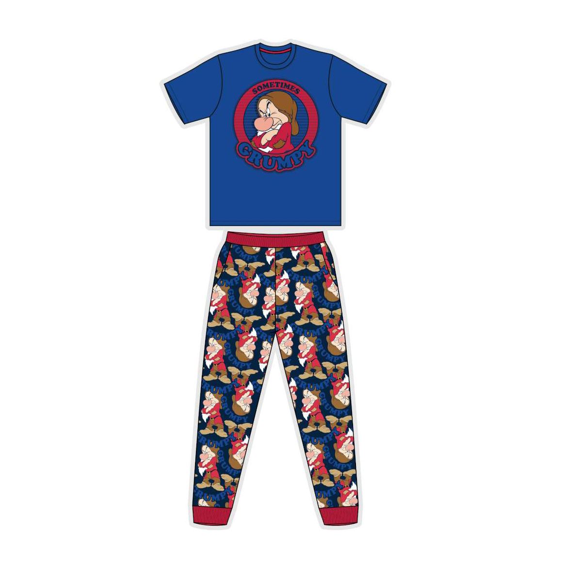 Mens/Boys Character Pyjamas PJ Set Jersey Cotton Size S,M,L,XL eBay