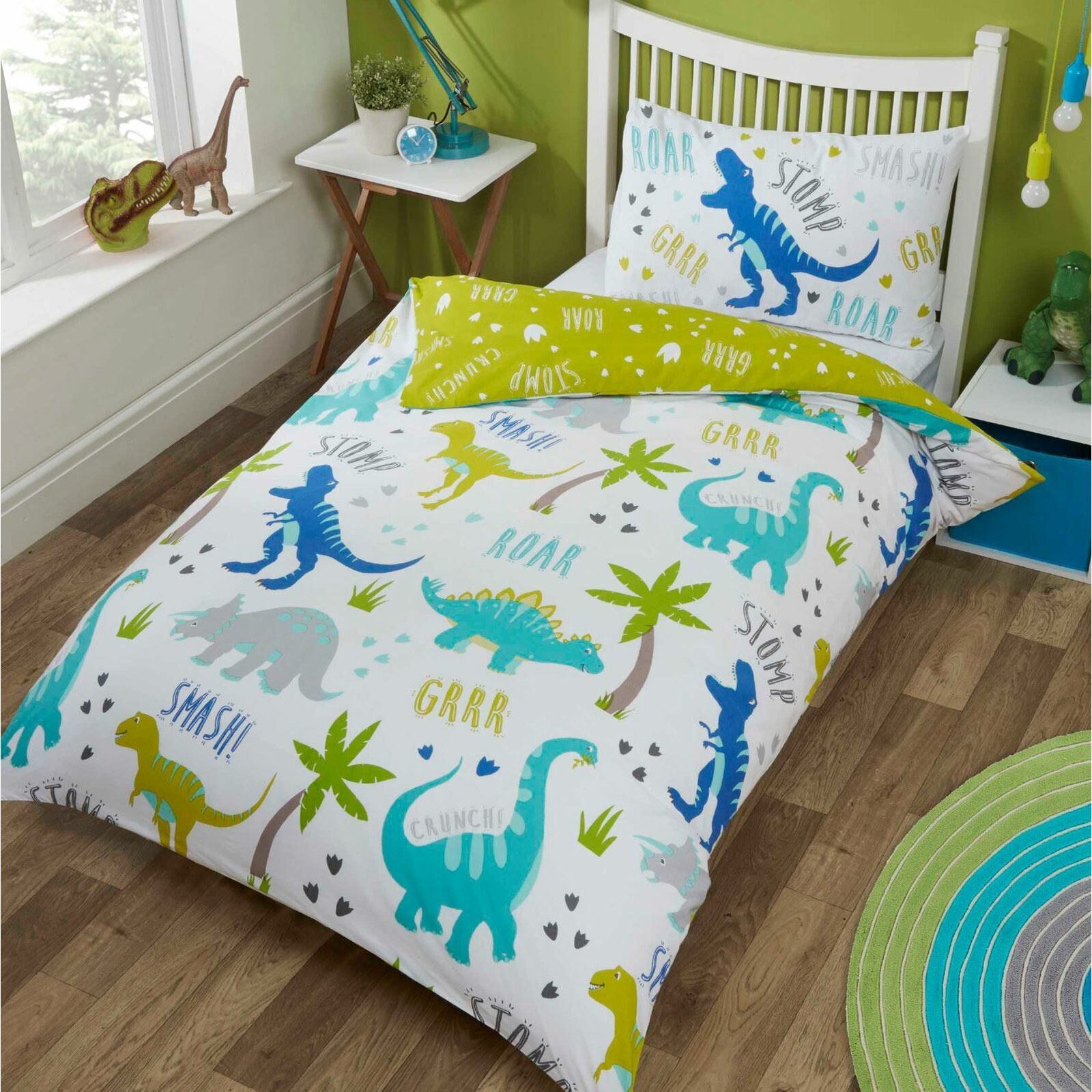 Boys Girls Duvet Set Kids Quilt Cover Childrens Character Bedding Set - Picture 59 of 63