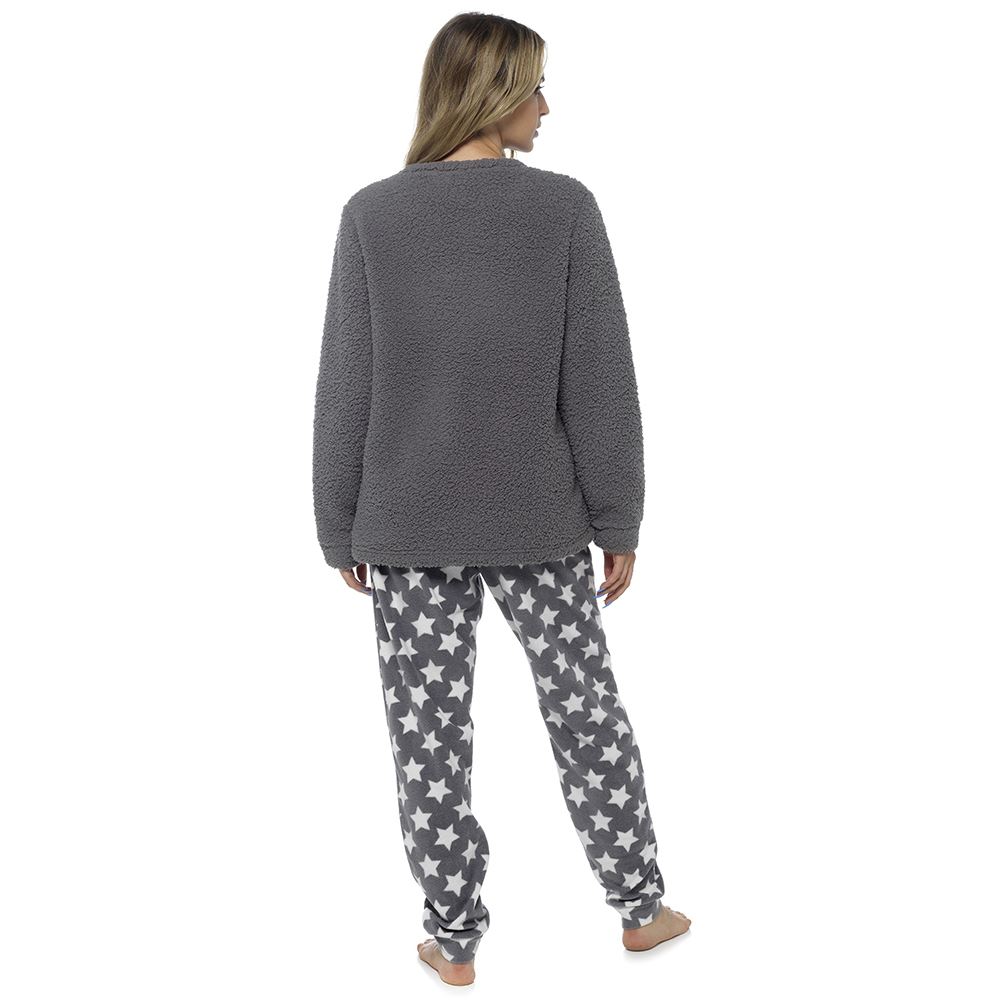 Pijama térmico de lana para mujer/damas pijama PJs invierno juego de ropa de noche talla 8-22 - Imagen 31 de 62