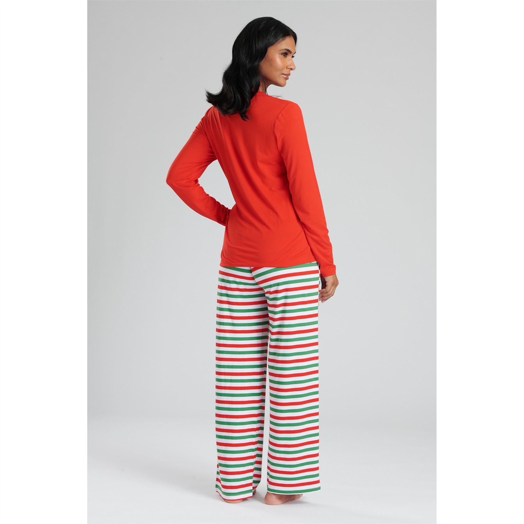 Pijama familiar de Navidad PJs para hombre mujer niños adultos niños niñas Navidad elfo - Imagen 14 de 25
