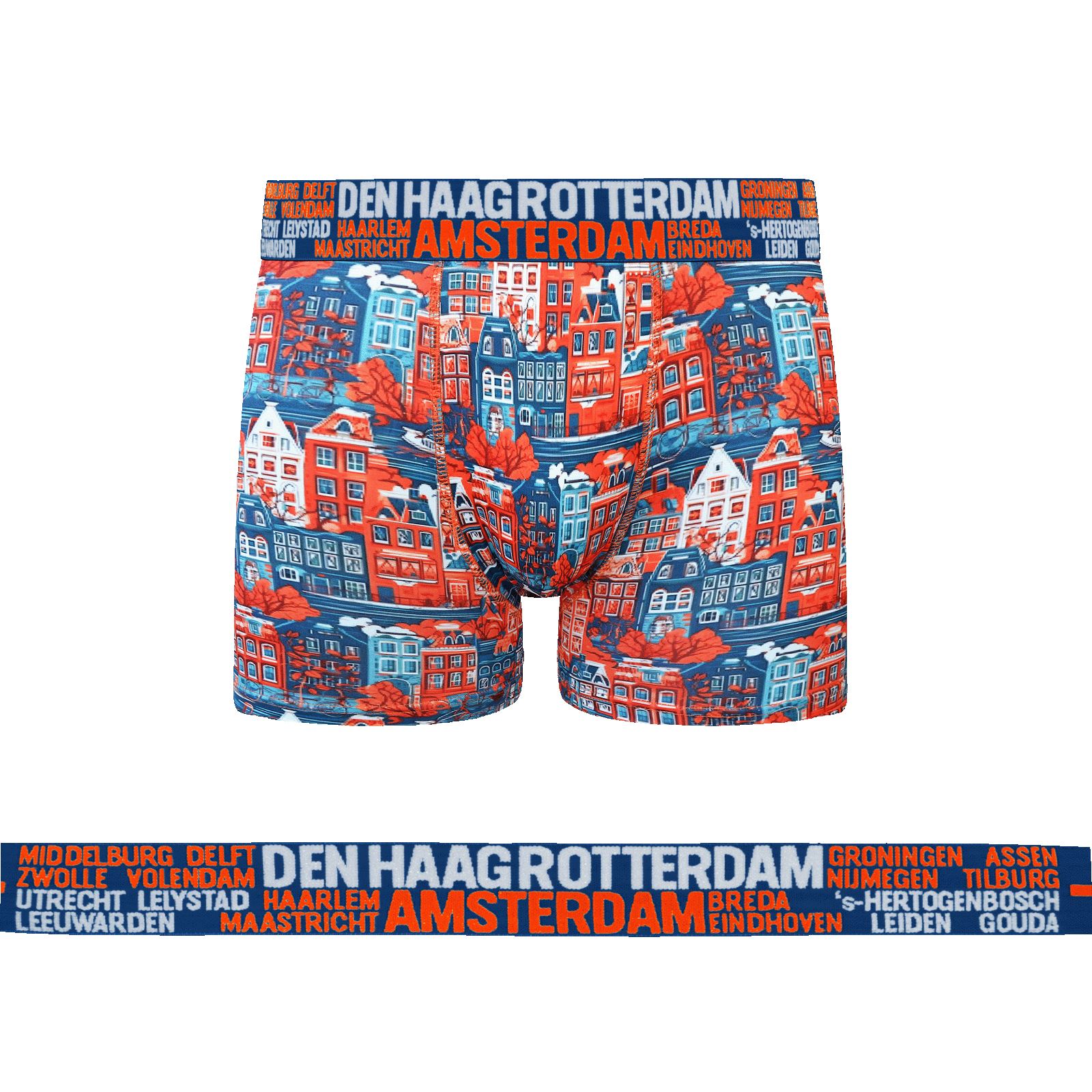 Mens Amsterdam Trunks Boxer Shorts/Boxers 1 Pair Underwear Size M-XXL - 第 16/19 張圖片
