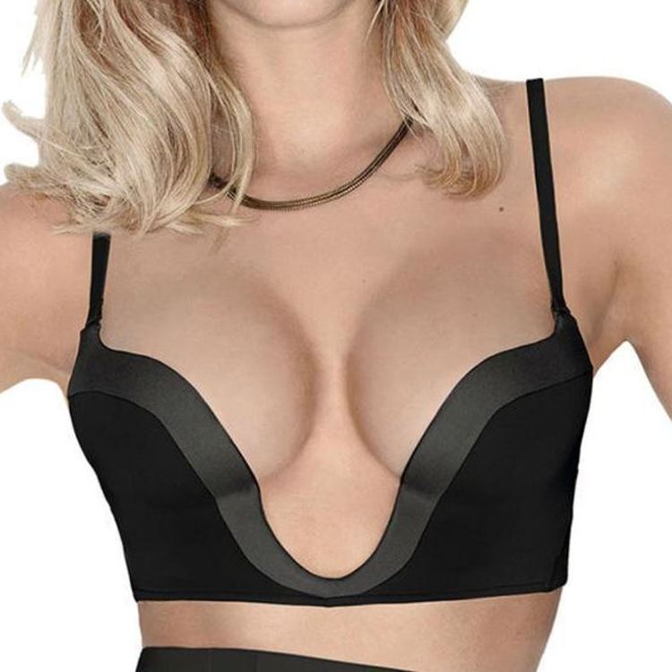 Sujetador Wonderbra Lingerie Ultimate Silhouette Multiway Plunge Negro/Desnudo W00J5 - Imagen 5 de 7