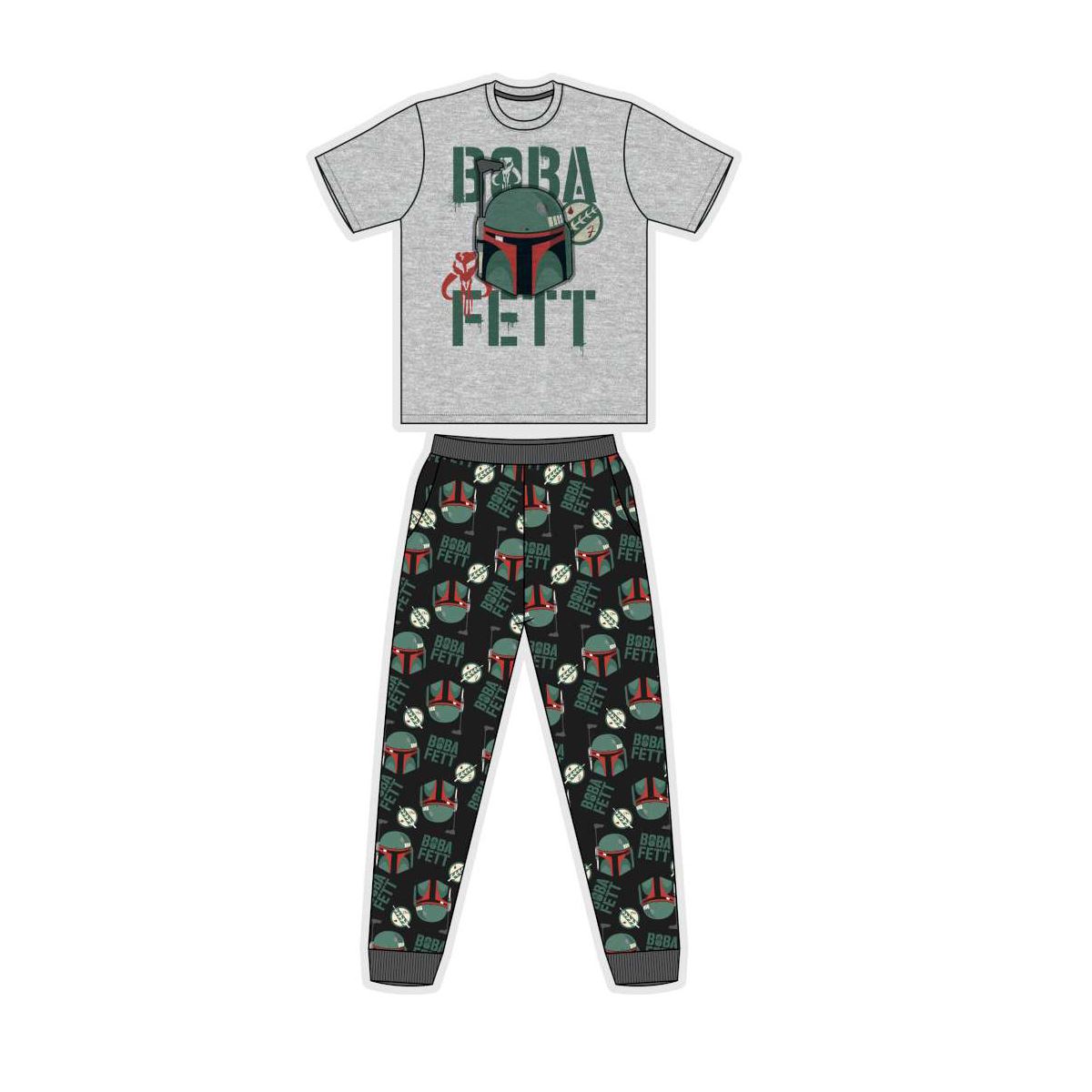 Mens/Boys Character Pyjamas PJ Set Jersey Cotton Size S,M,L,XL eBay