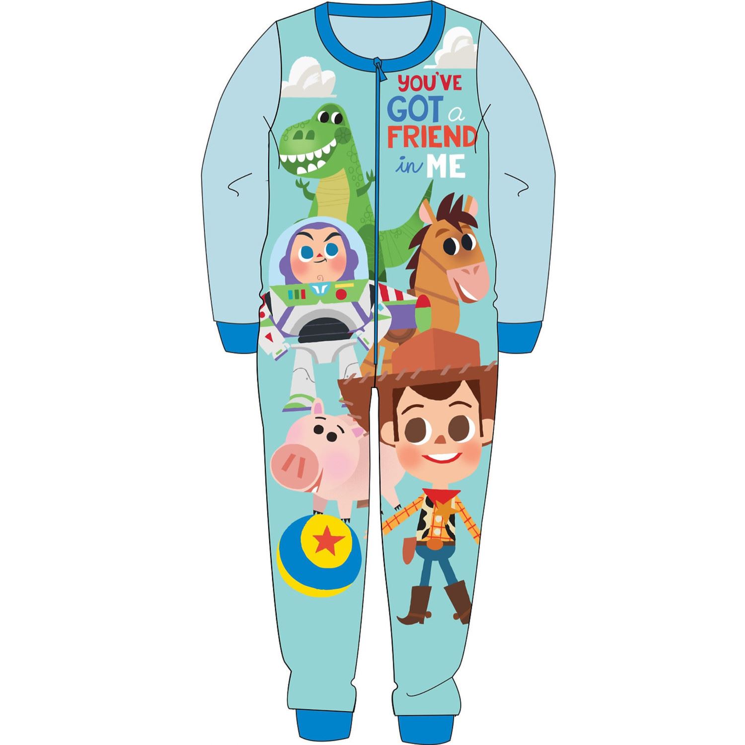 Kids Fleece All in One Boys Girls Character Childrens Pyjamas Age 1-10 Years - Picture 65 of 69