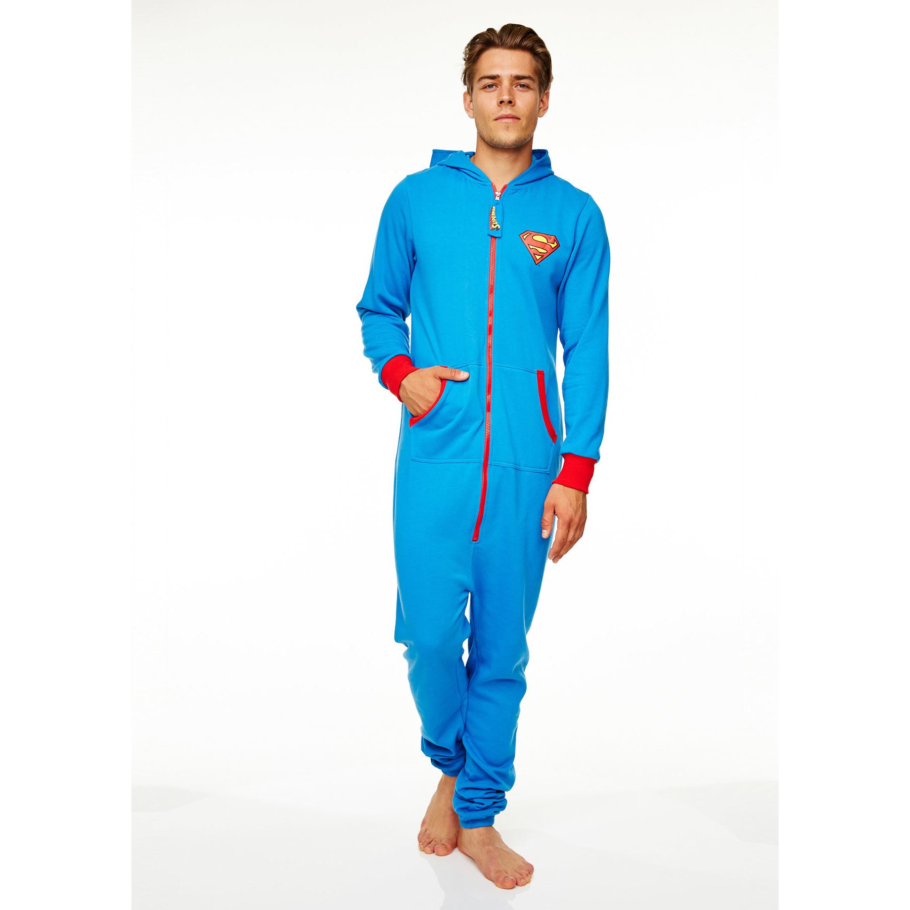 Mens Womens 1Onesie Batman Superman Harry Potter Jogger Style All In One - Picture 13 of 21